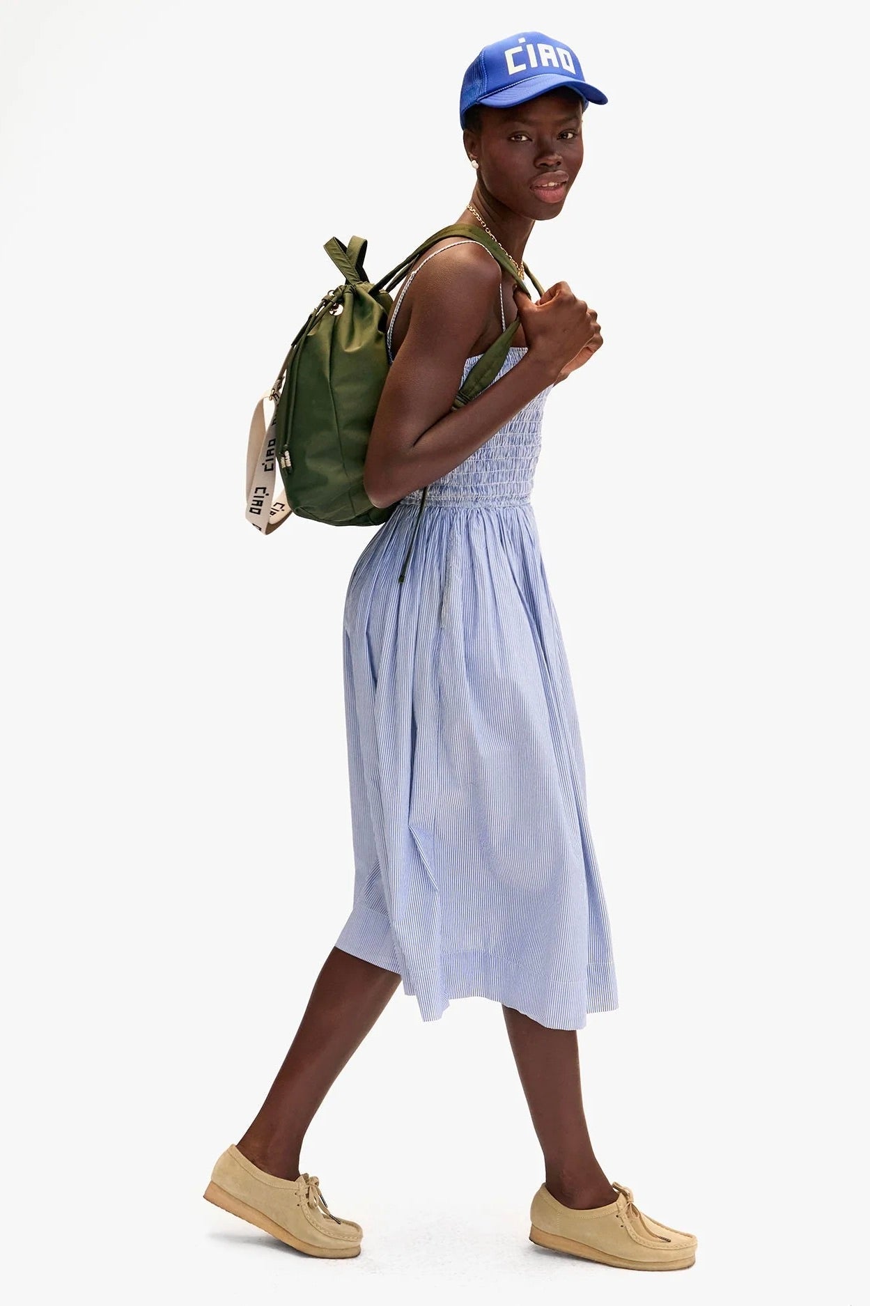 Clare V. Sac Tout Backpack / Army
