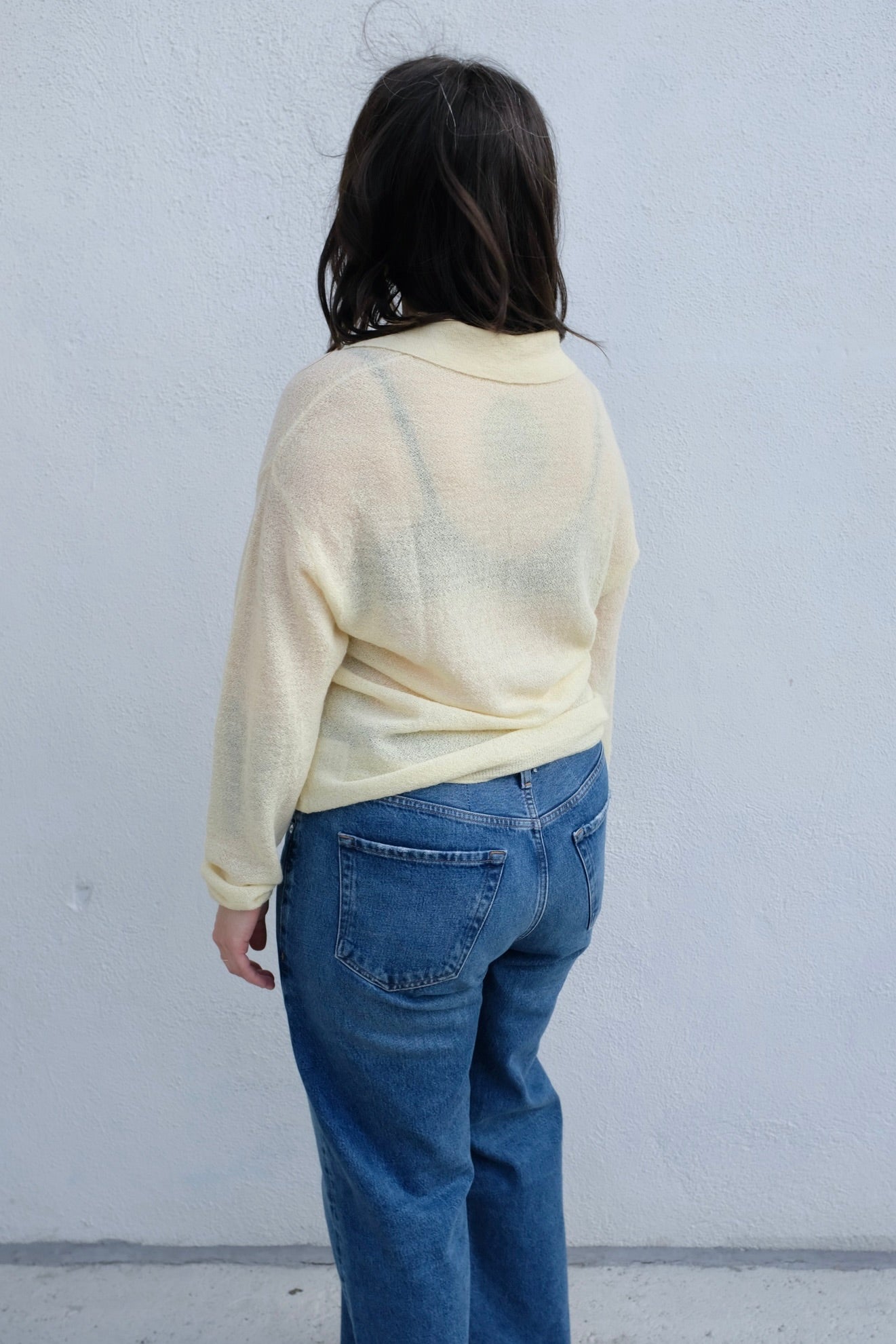 Bikou Polo Sweater / Butter