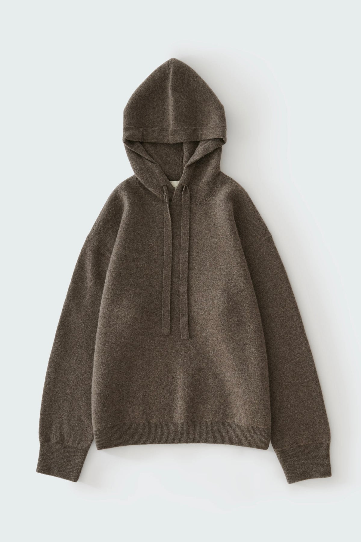 Studio Nicholson Cope Double Knit Cashmere Hoodie / Mouse