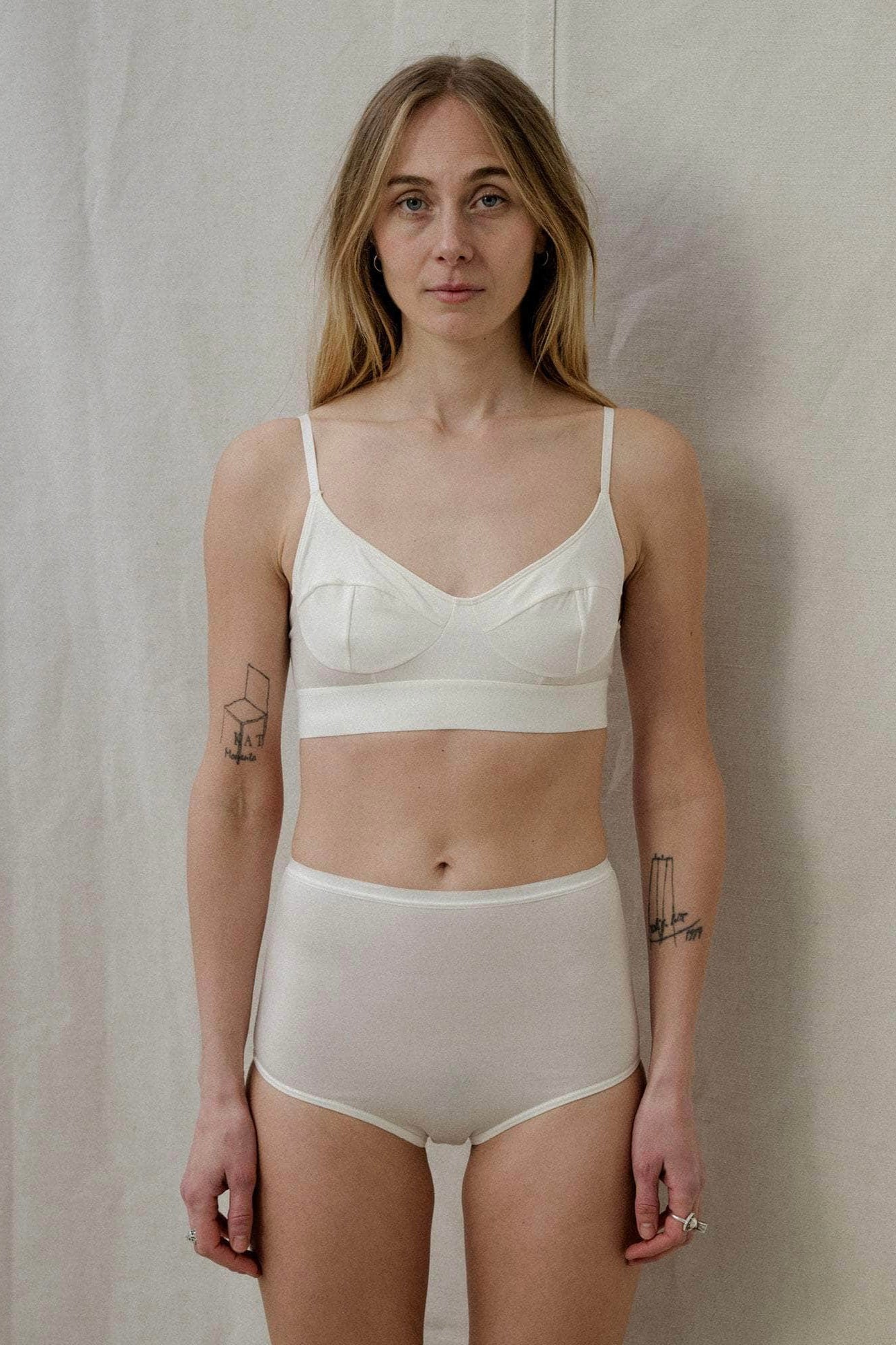 Baserange Highwaist Bell Pant / Undyed