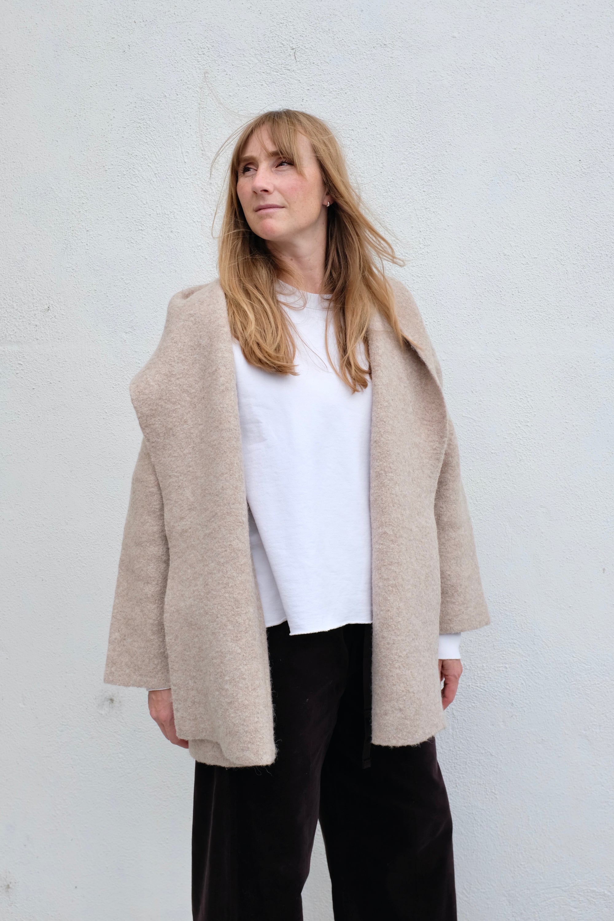 Lauren Manoogian Double Face Coat / Oak