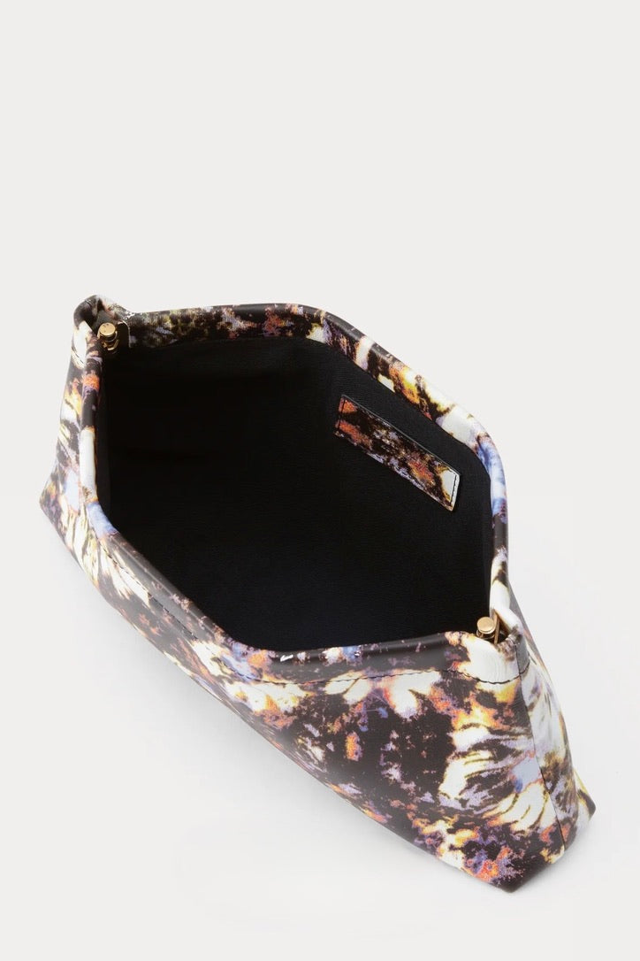 Rachel Comey Small Hinge Clutch / Black Multi