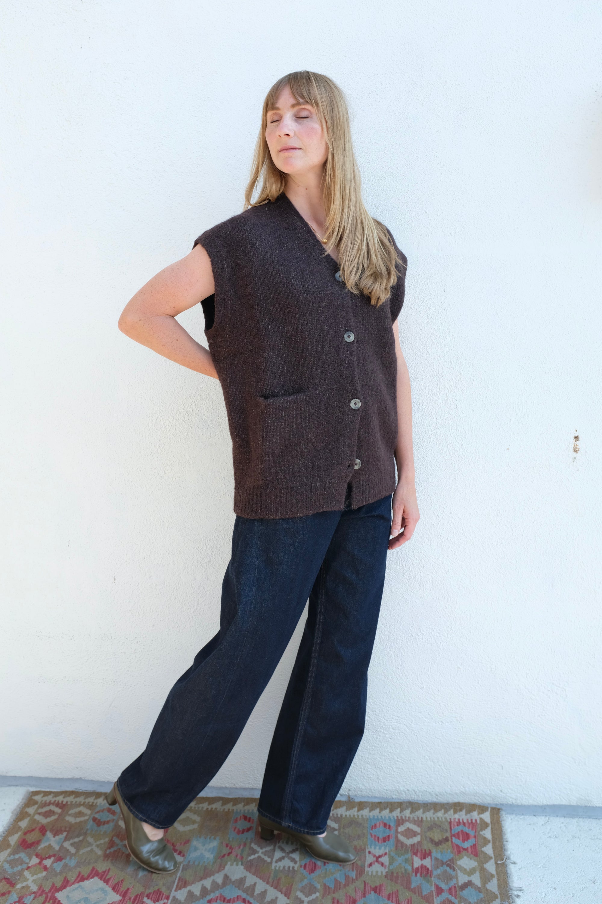 Lauren Manoogian Loft Vest / Soil