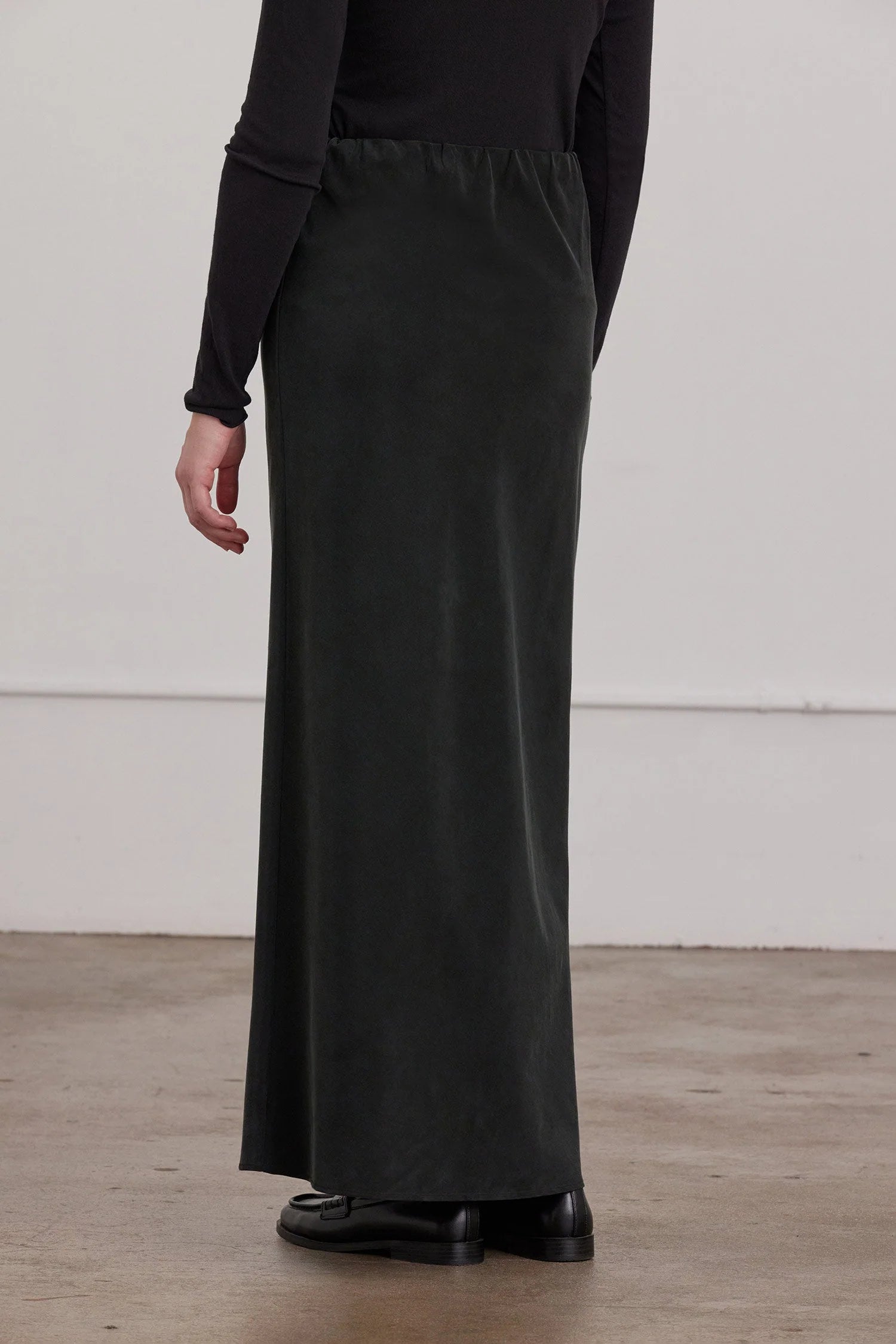 Bias Skirt / Black