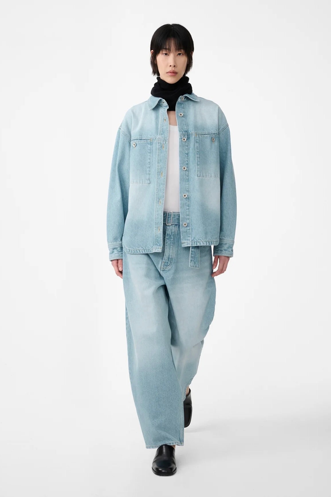 Studio Nicholson Cahun Denim Pant / Bleached Wash
