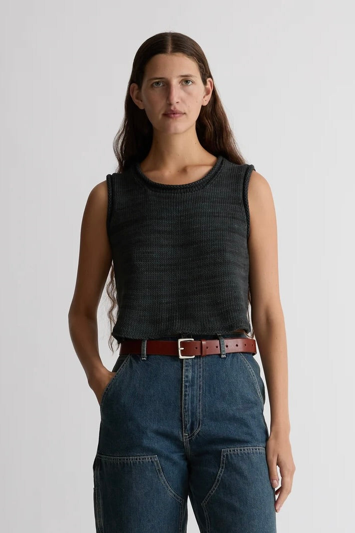 Shaina Mote Brisa Top / Painted Indigo