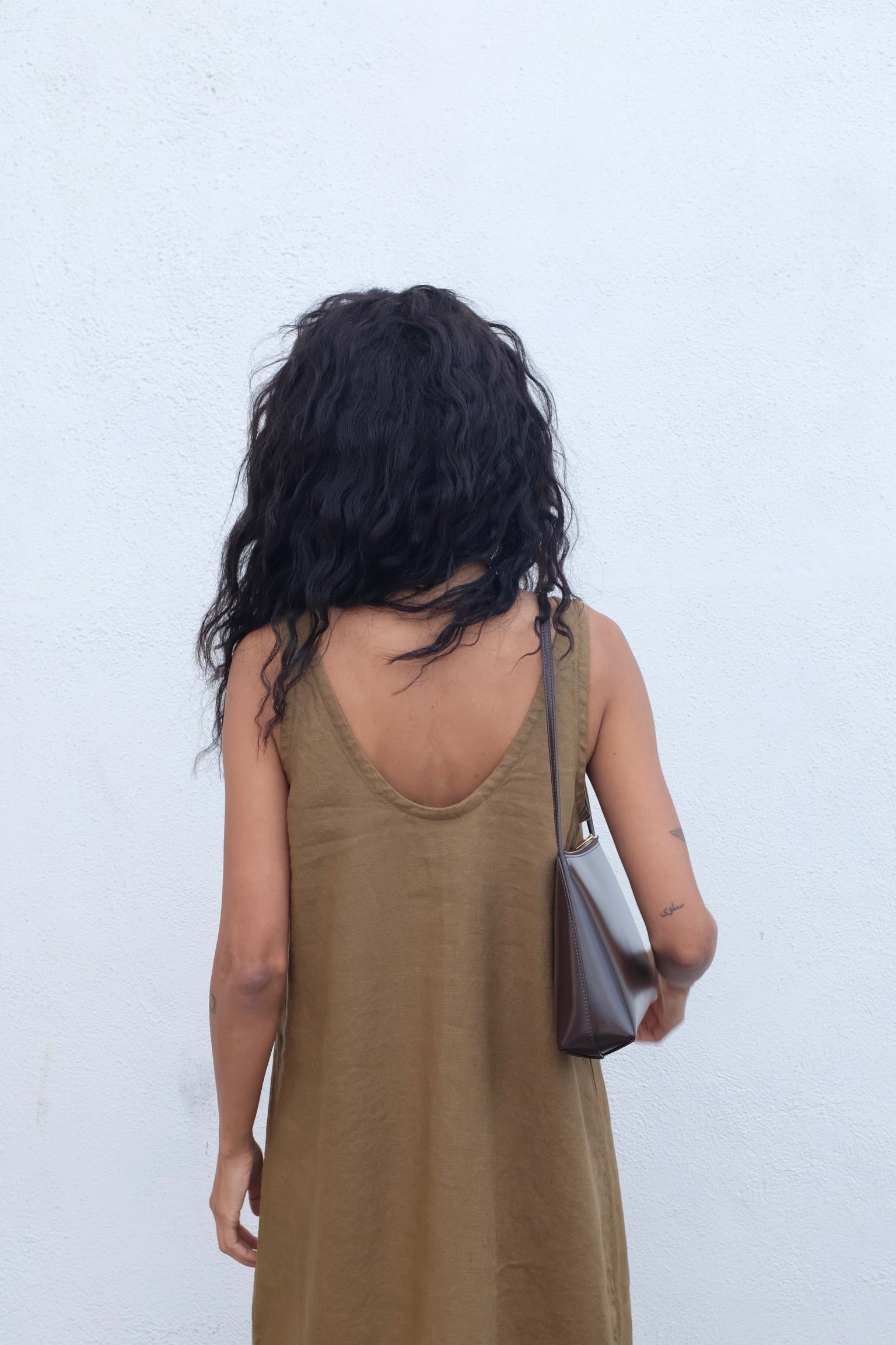 Moss Grey Vera Dress / Kalamata
