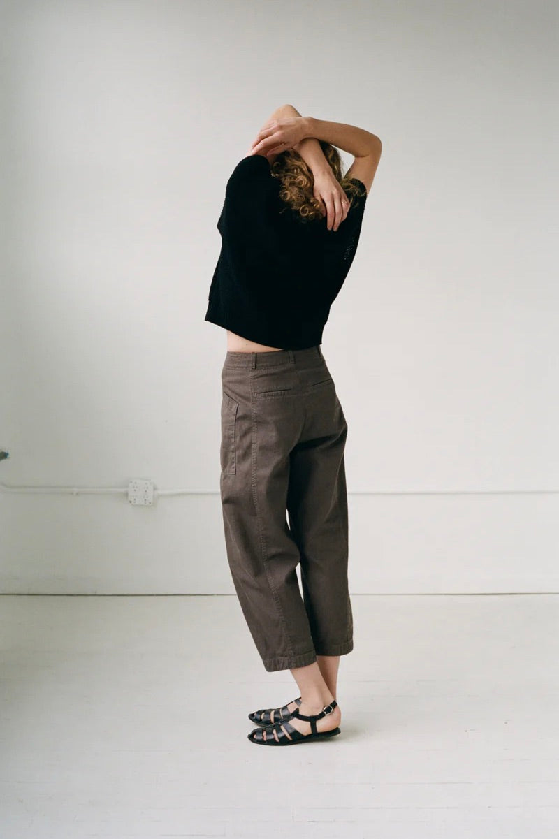 Shaina Mote Crewneck Gilet / Onyx
