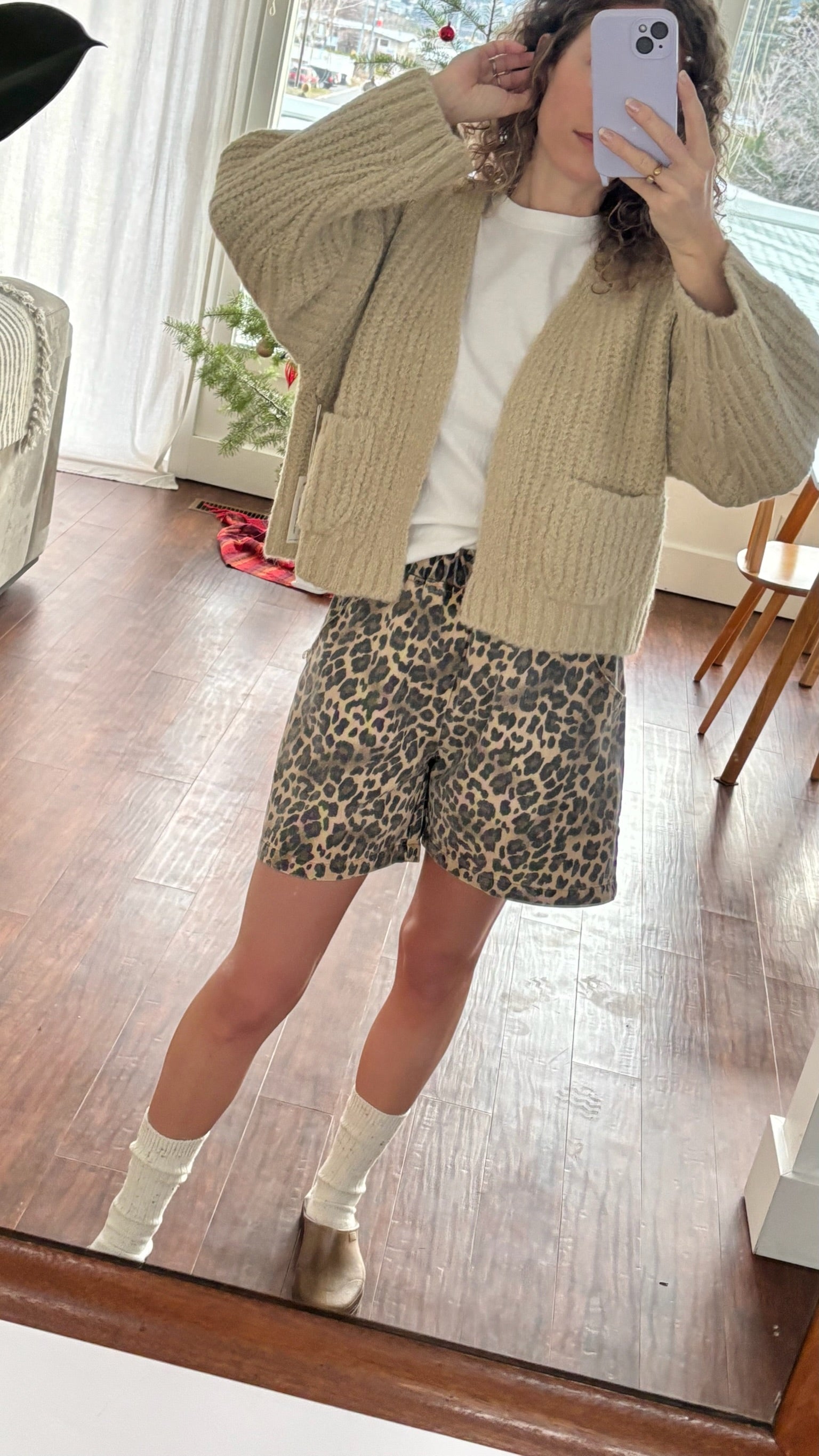 Le Bon Shoppe City Shorts / Leopard