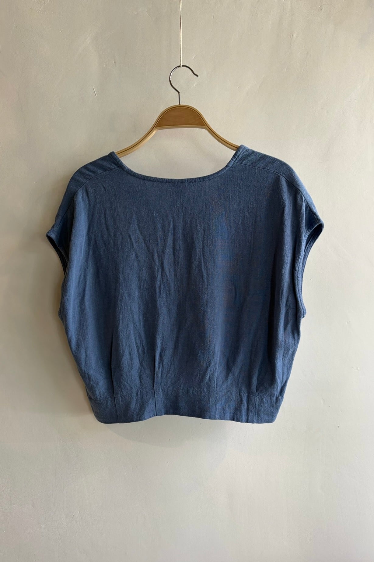 Pre-Loved / Eve Gravel Cropped Top / Azur / Size Small