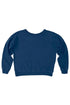Jungmaven Crux Crop Sweatshirt / Deep Indigo