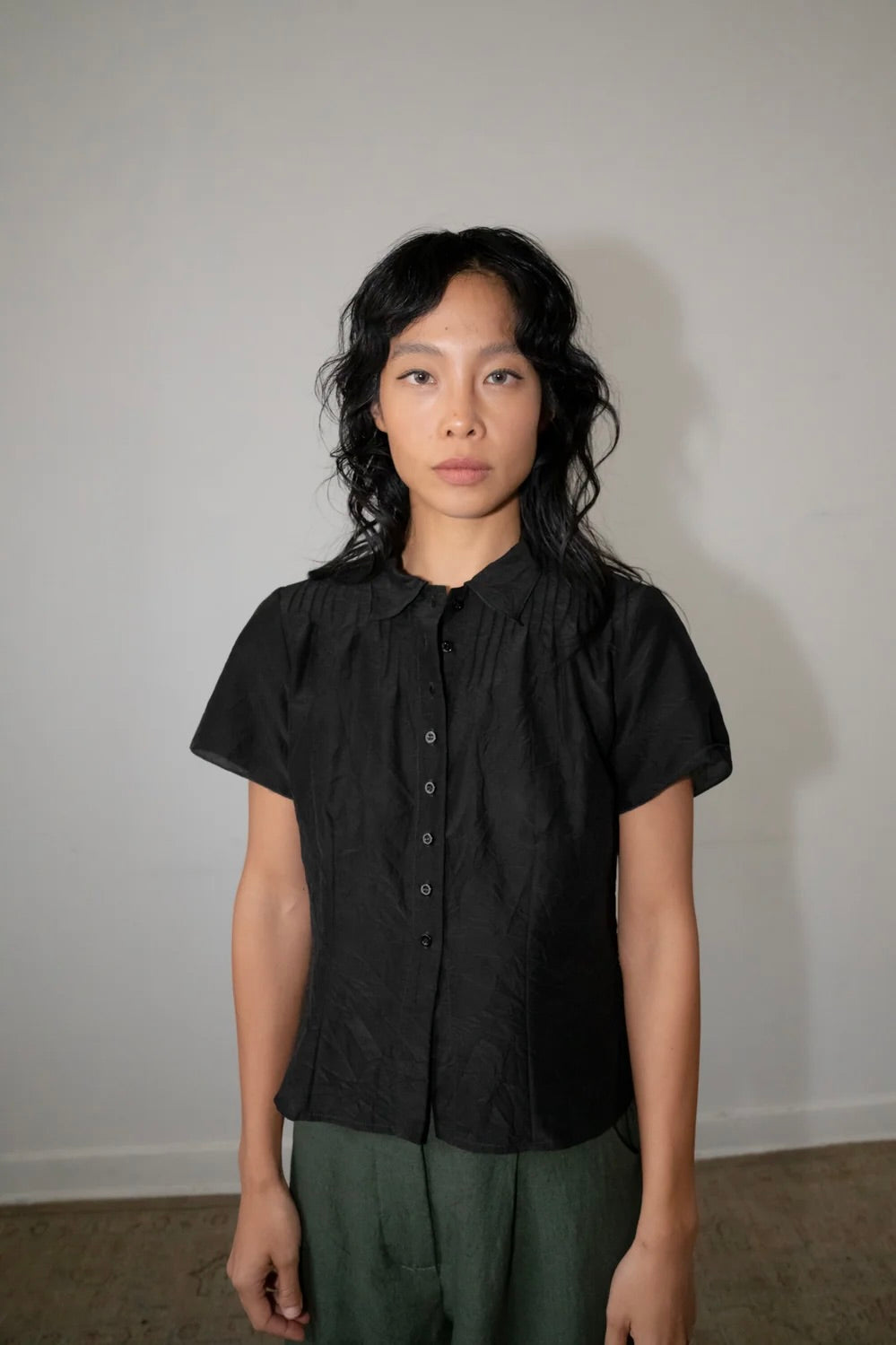 Zii Ropa Mel Shirt / Black