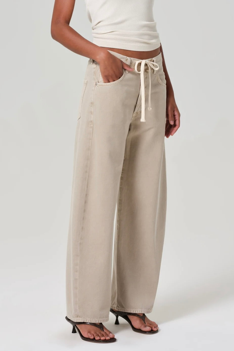 COH Brynn Drawstring Trouser / Burnished Quartz