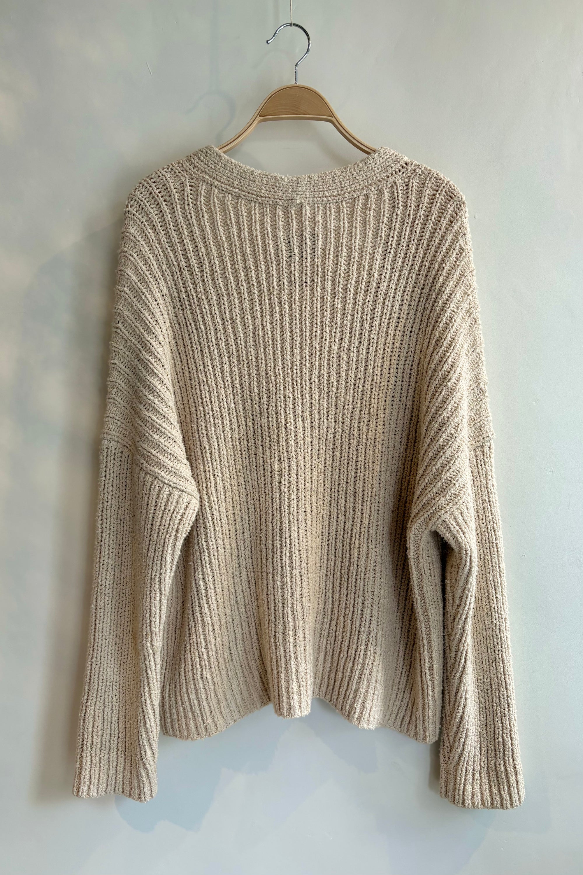 Pre-Loved / Lauren Manoogian Pima Cotton Cardigan / Cream / Size 2