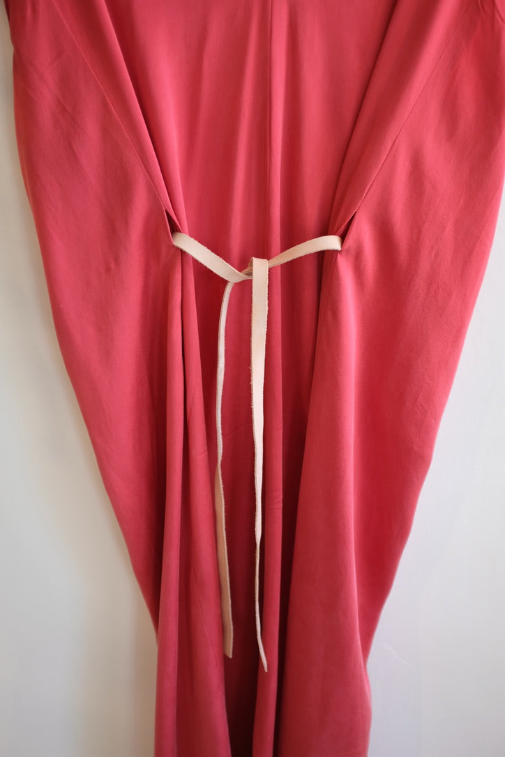 Pre-loved / Miranda Bennet Silk Charmeuse Knot Dress / One Size