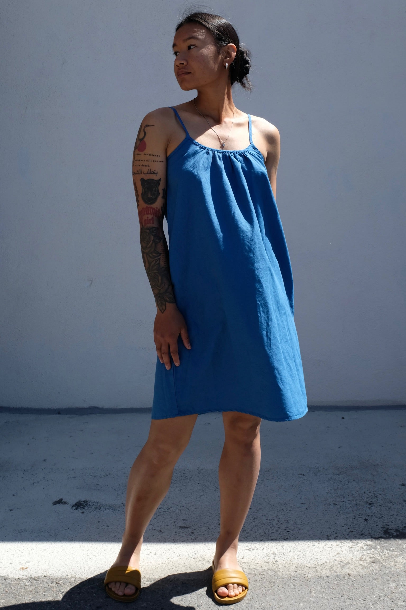 Sundance Slip Dress / Galaxy Blue