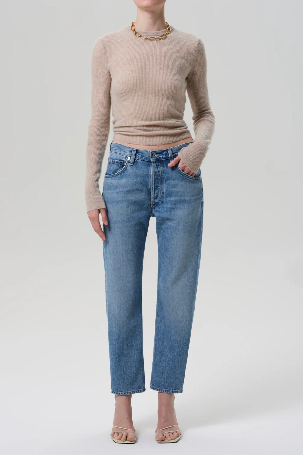 Citizens of Humanity Alessia Crewneck  Sweater / Oatmeal