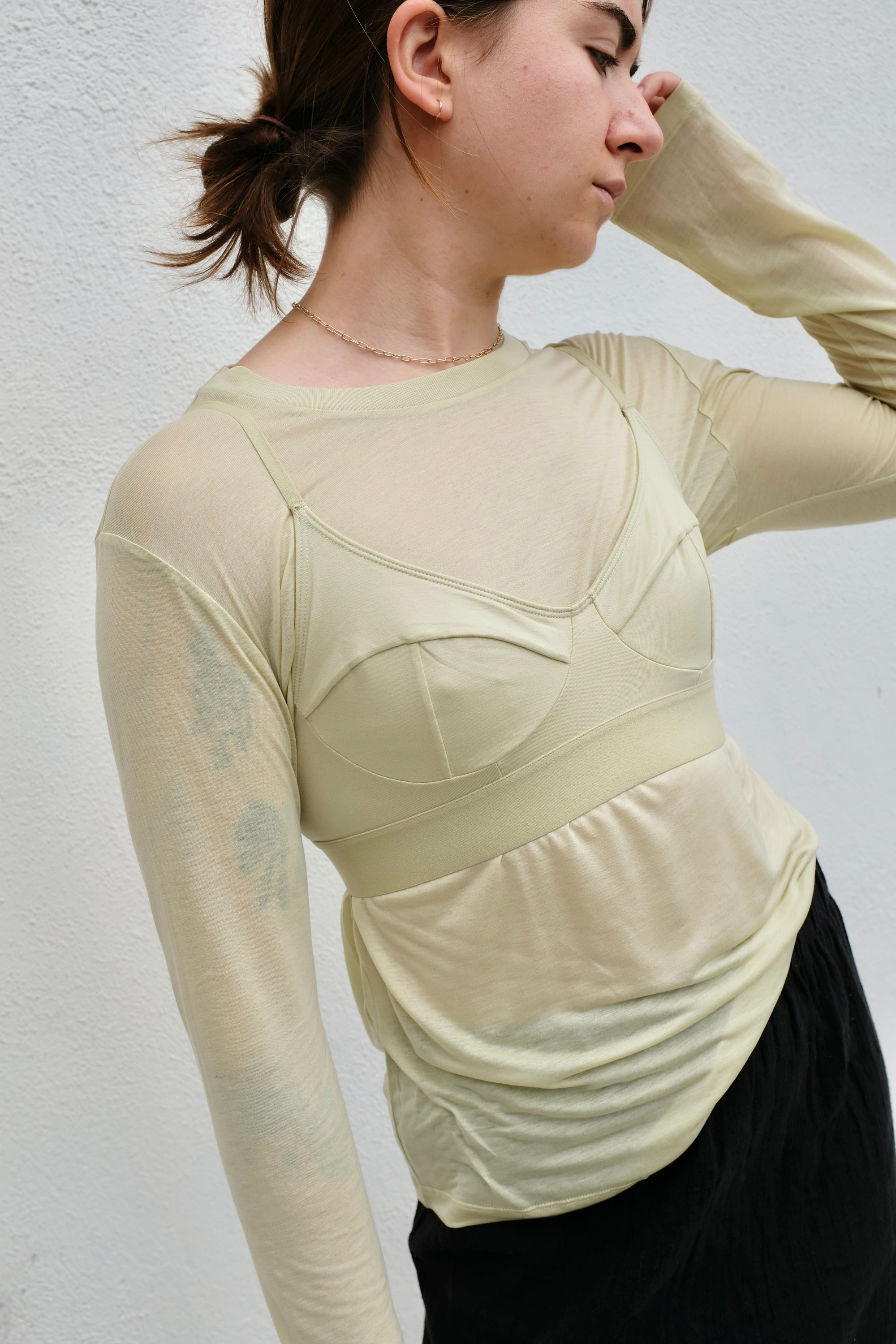 Baserange Soft Bra / Pier Green