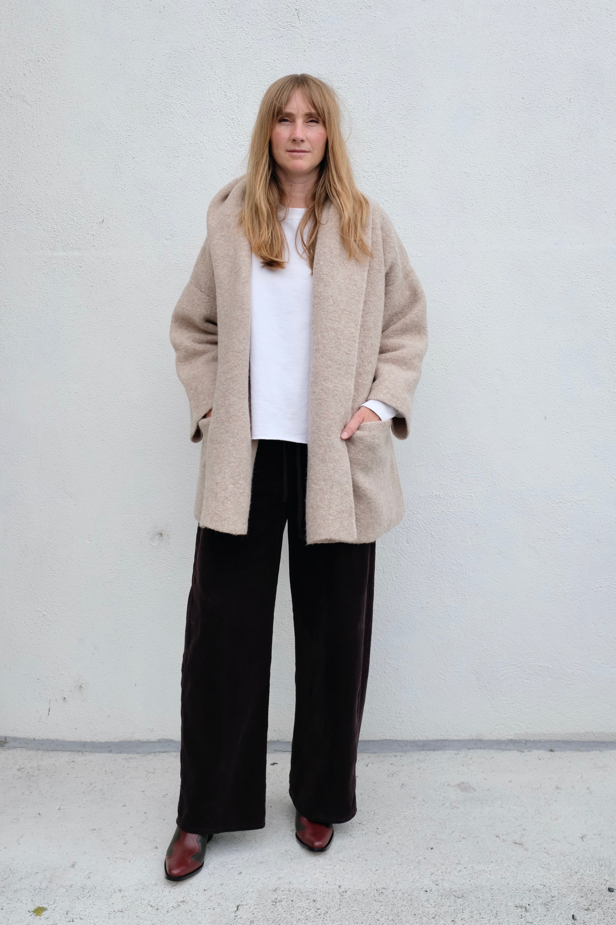 Lauren Manoogian Double Face Coat / Oak