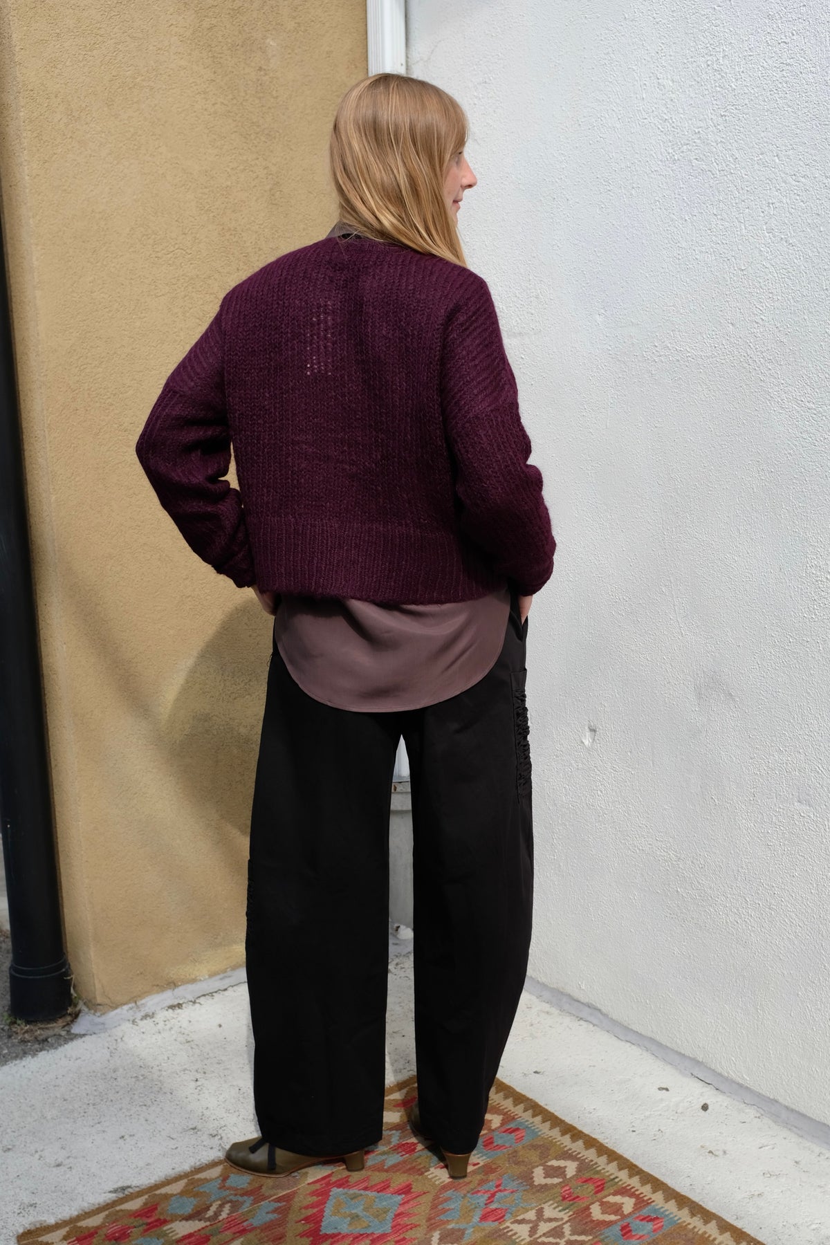 Bailey Top / Deep Orchid