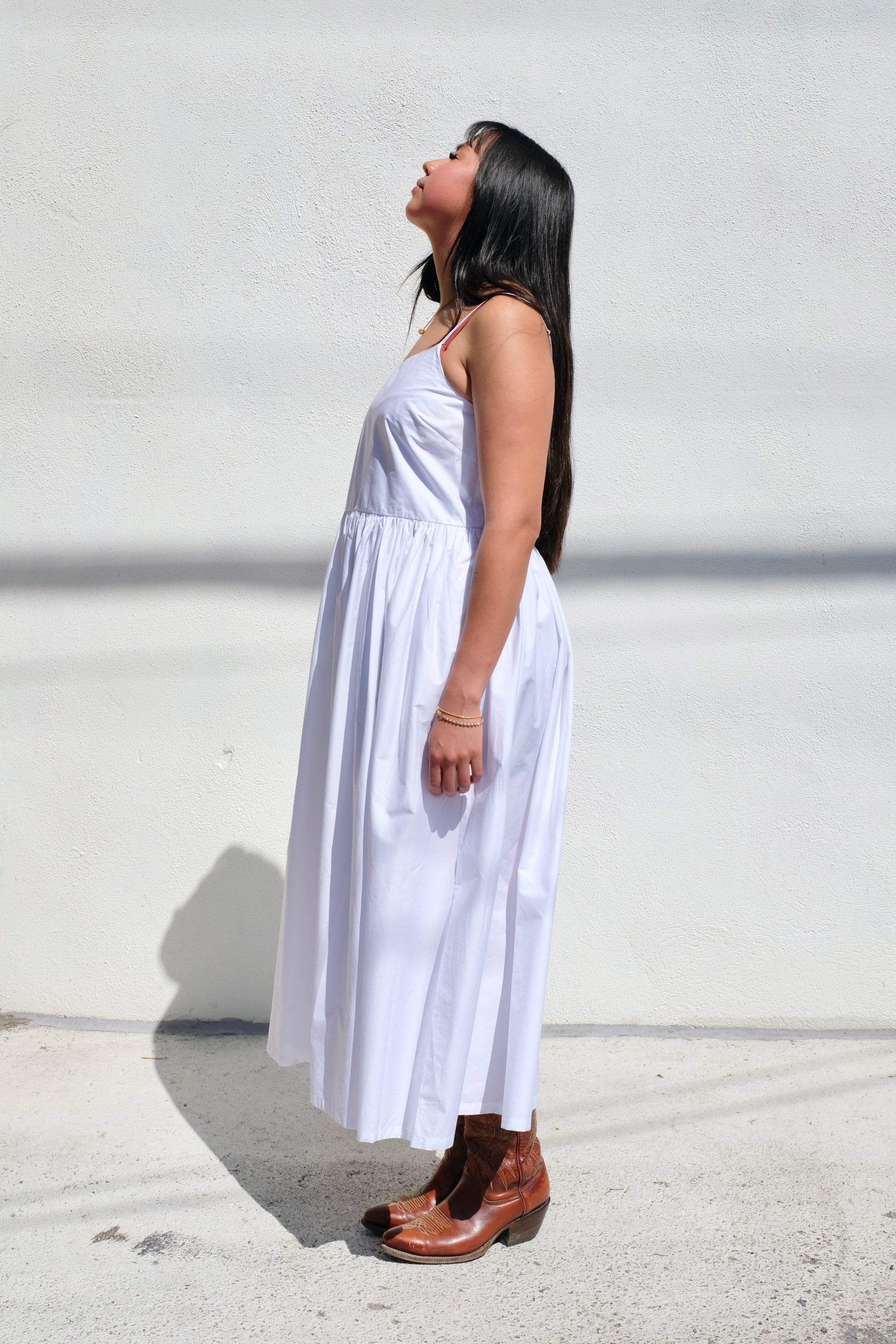 Toit Volant Jane Dress / White