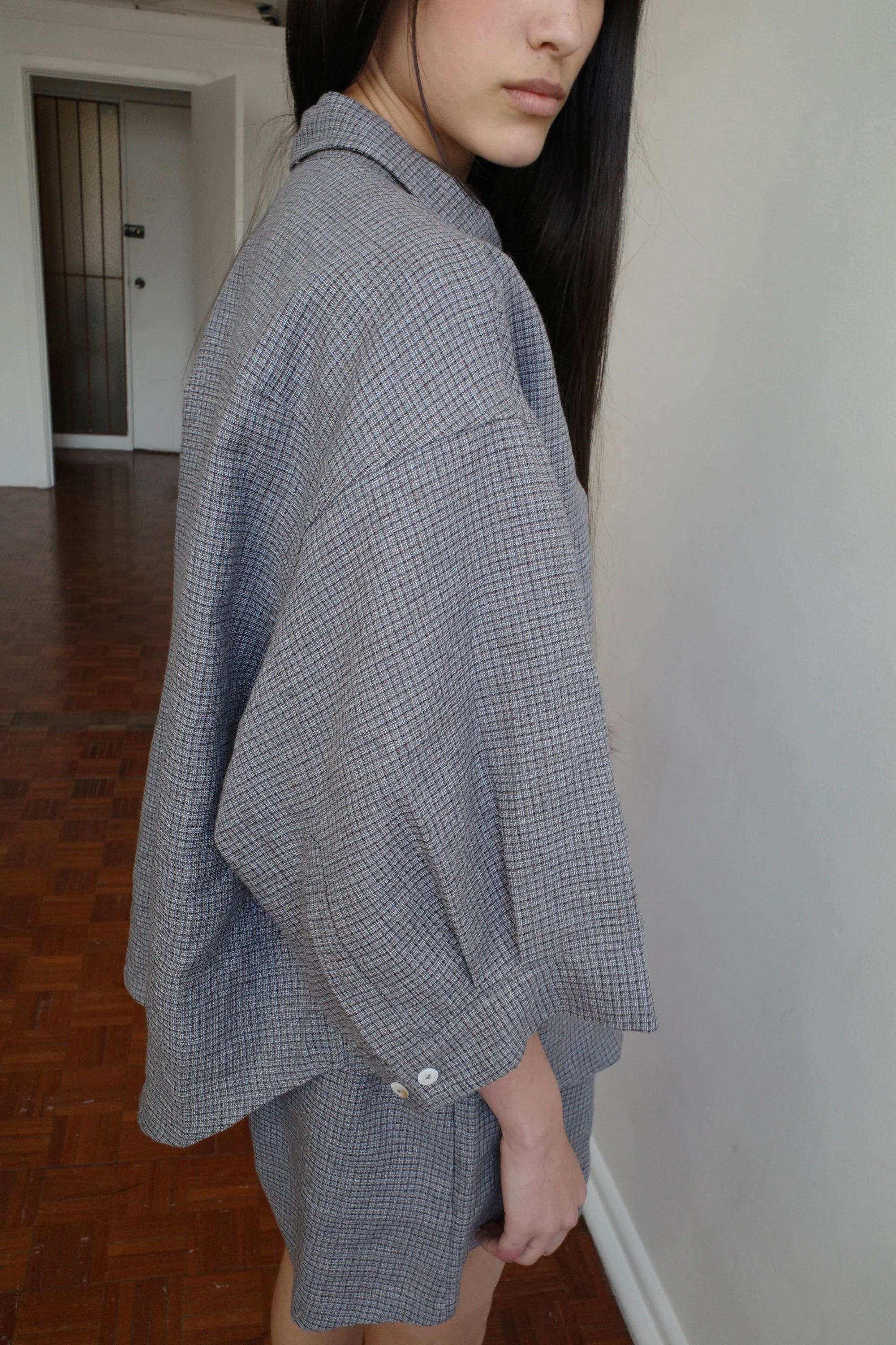 Deiji 03 Set / Indigo Check