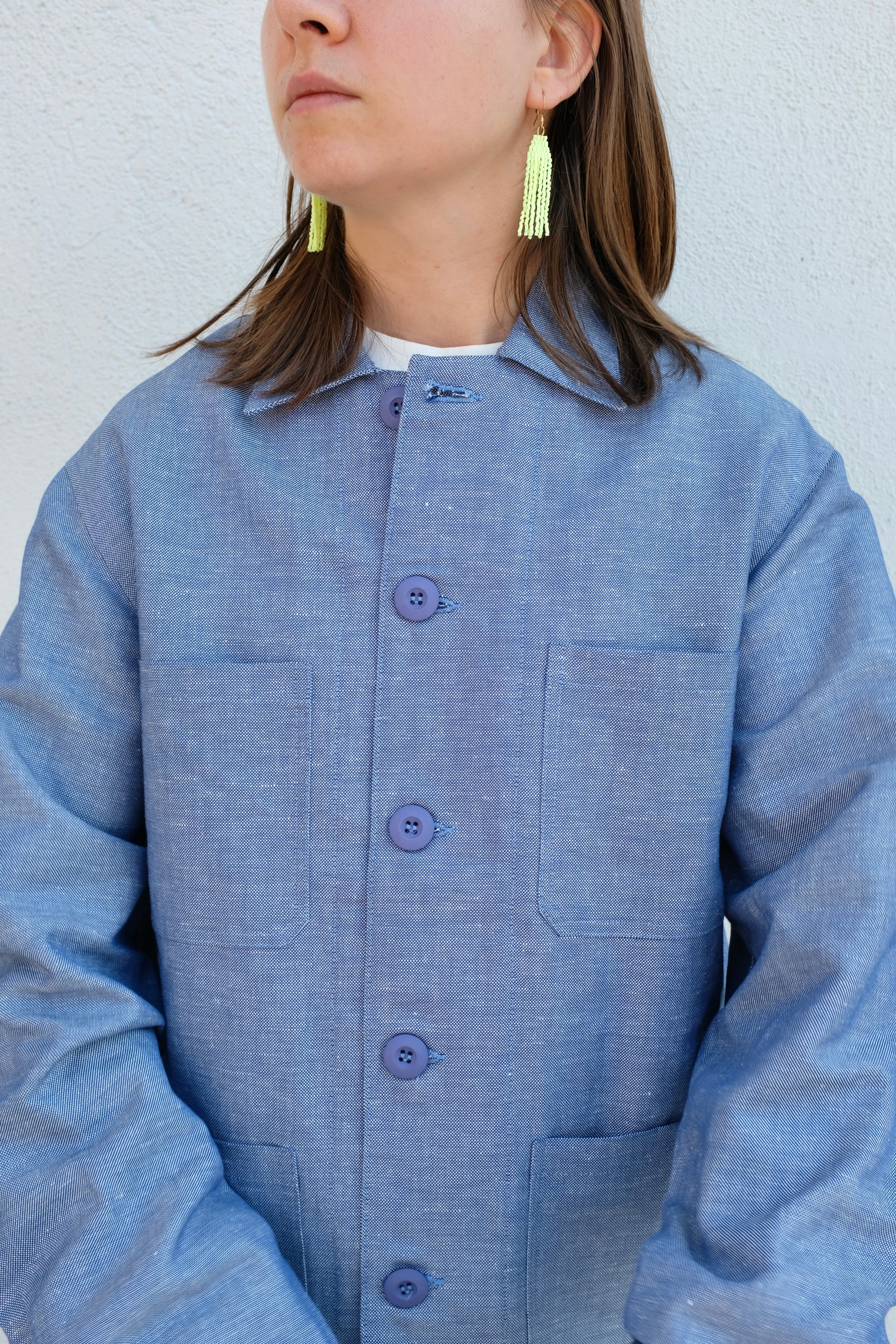 Jungmaven Beach Jacket / Lapis Blue