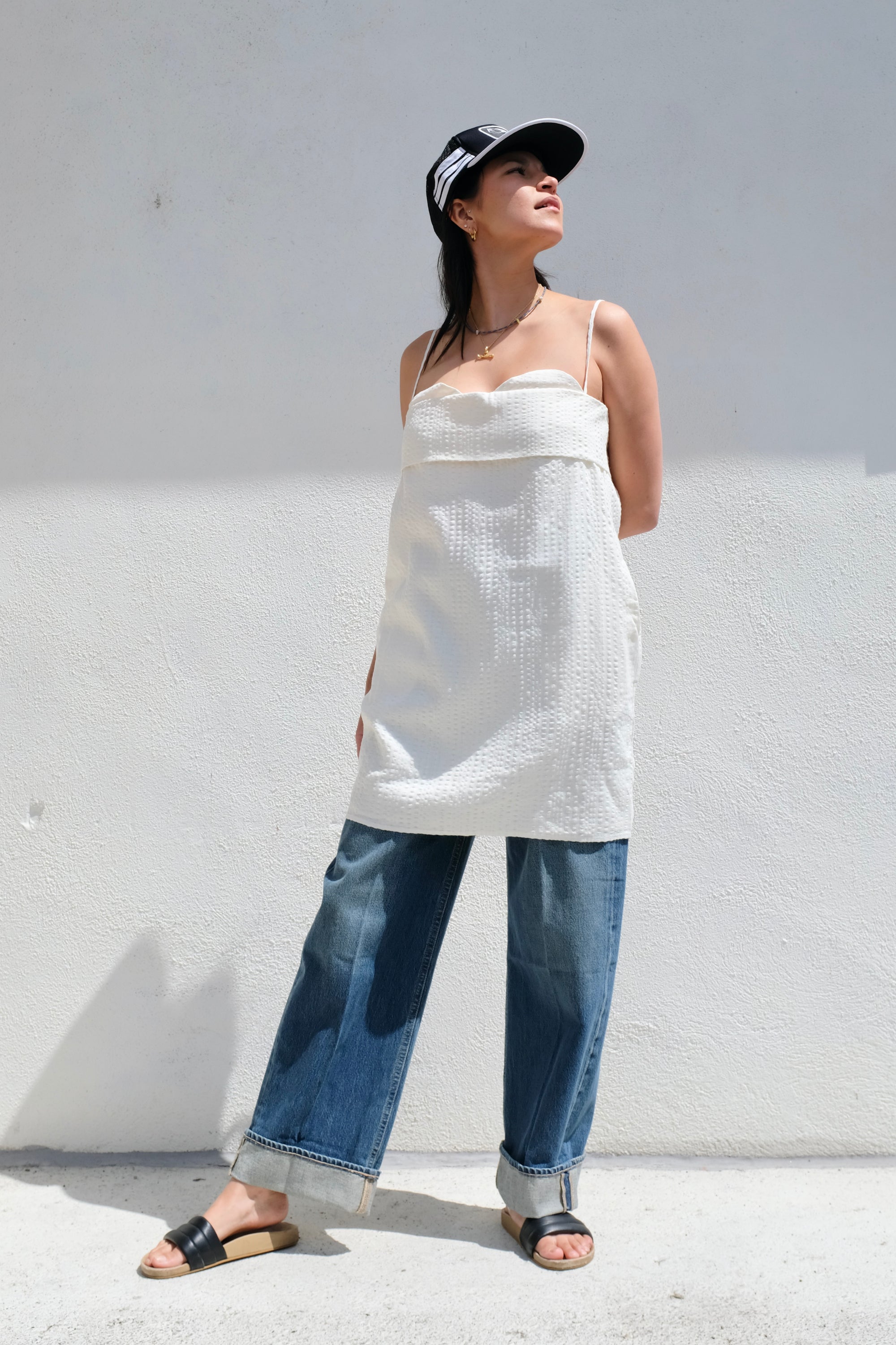 Toit Volant Verona Short Dress / Natural