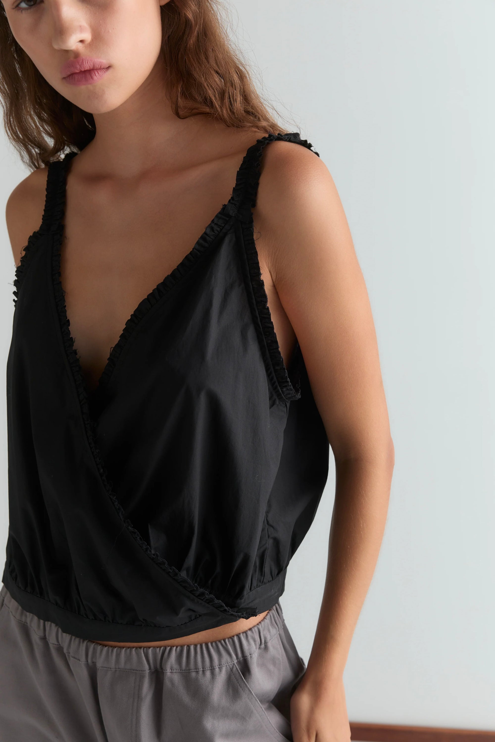 Deiji Overlie Top / Black