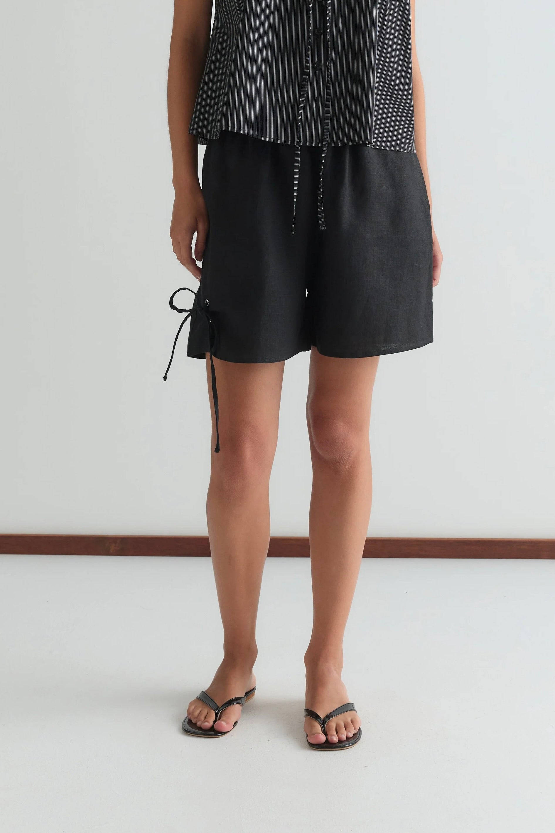 Deiji Eyelet Short / Black