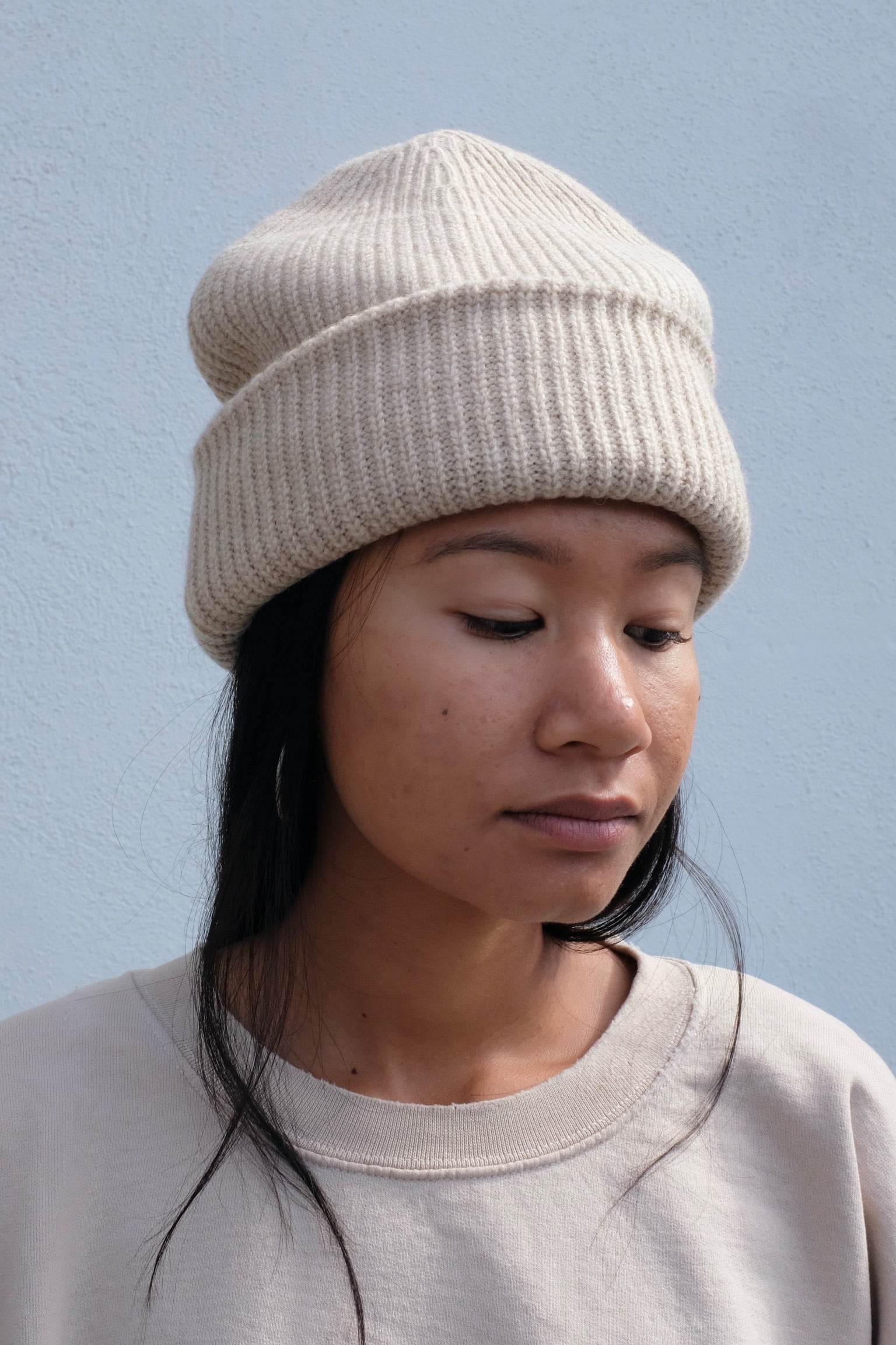 Szeki Signature Yak Beanie / Almond