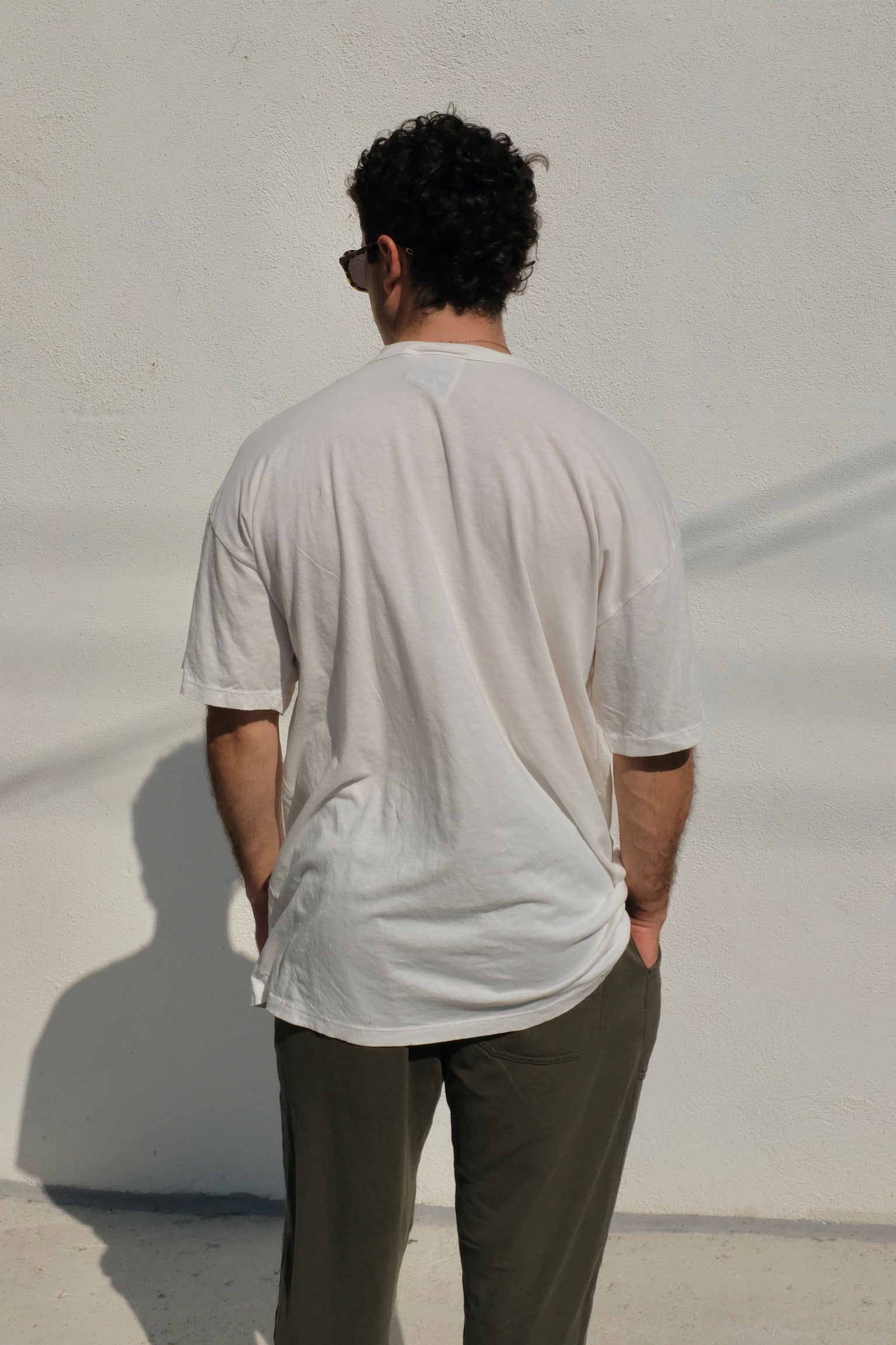 Jungmaven Index Oversized Tee / Washed White