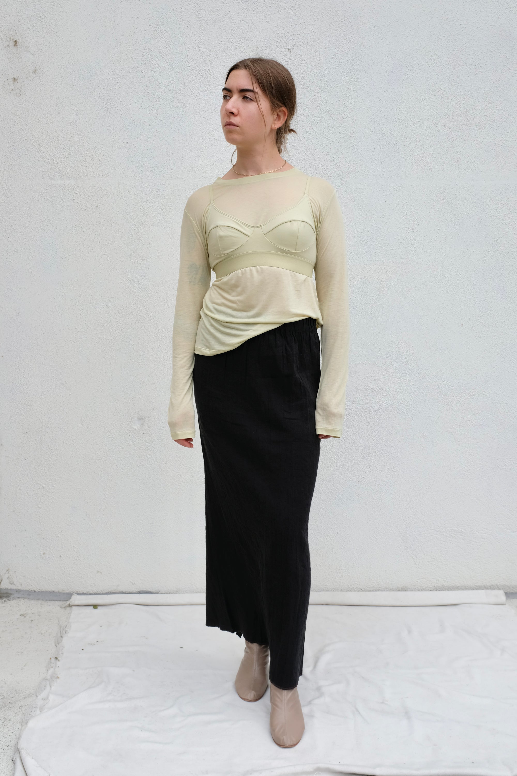 Baserange Soft Bra / Pier Green