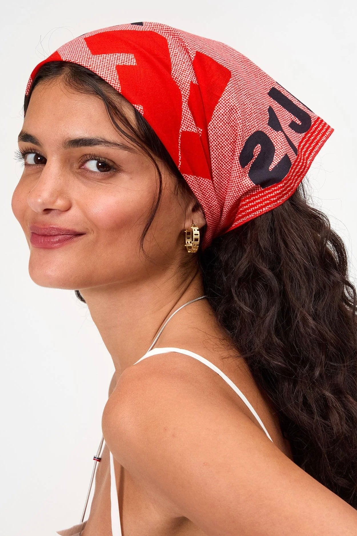 Clare V Bandana / Poppy