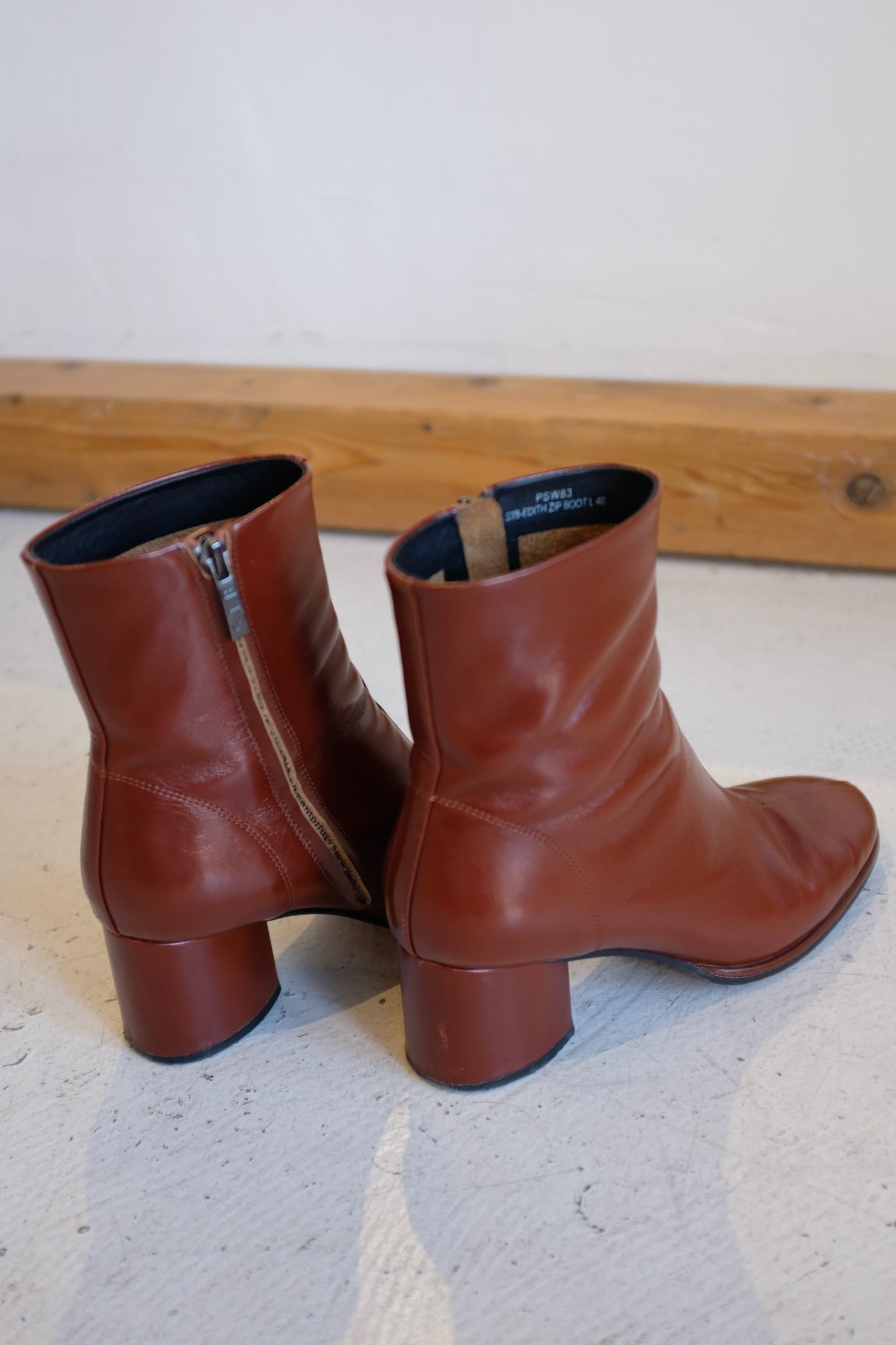 Pre-loved / Shoe the Bear Cognac Boots / Size 40