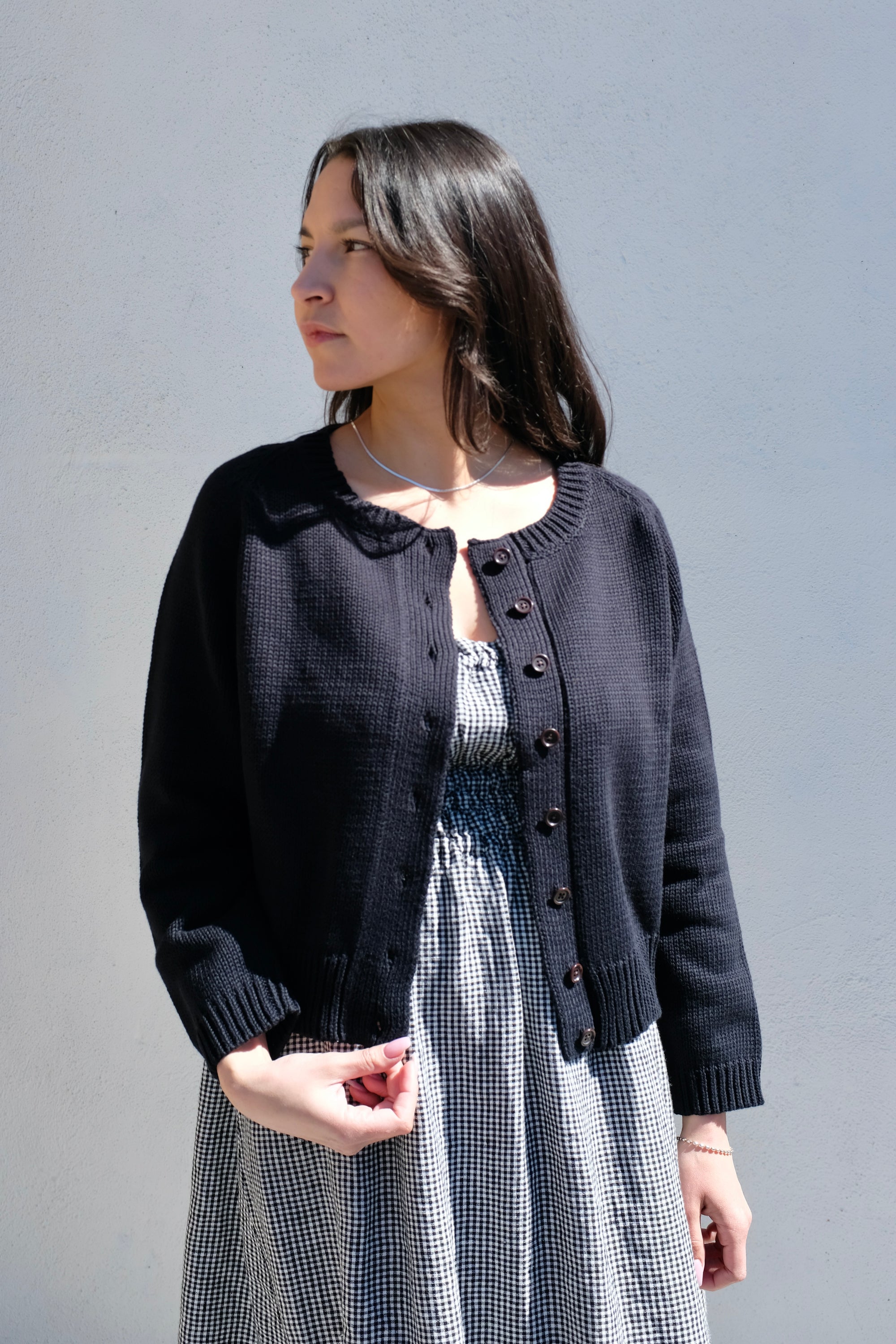 Gillian Stevens Mabel Cardigan / Navy