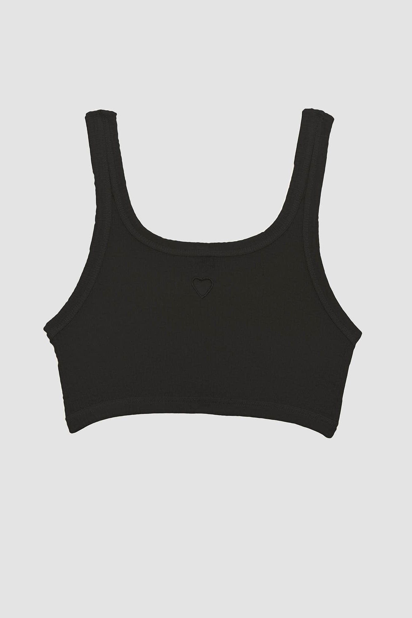 Baserange Heart Bra / Black