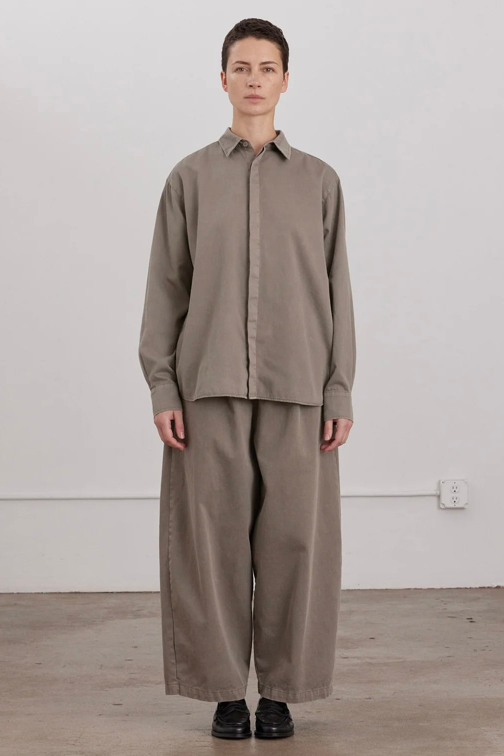 Wide Pants / Stone