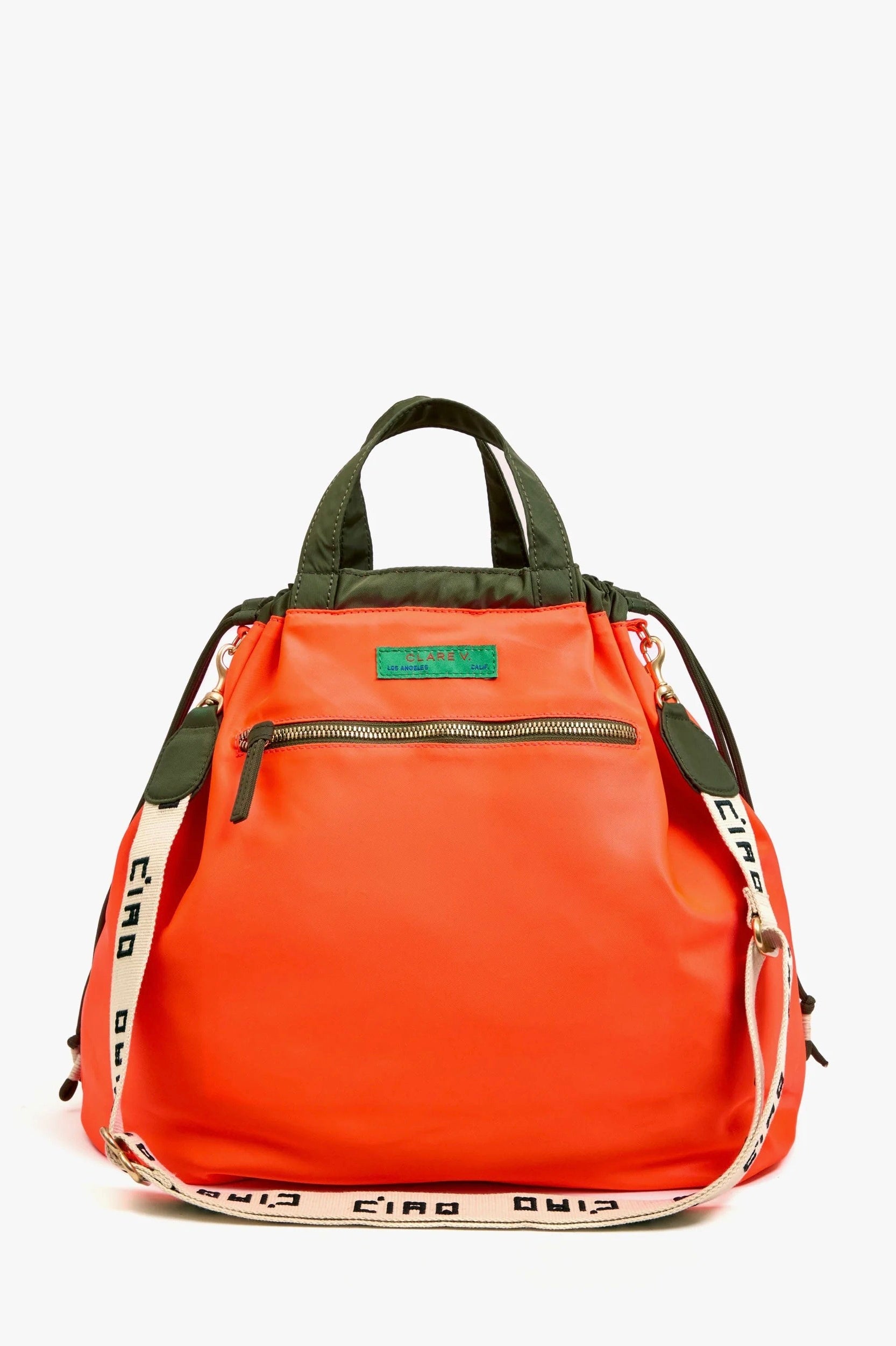Clare V. Sac Tout Backpack / Army