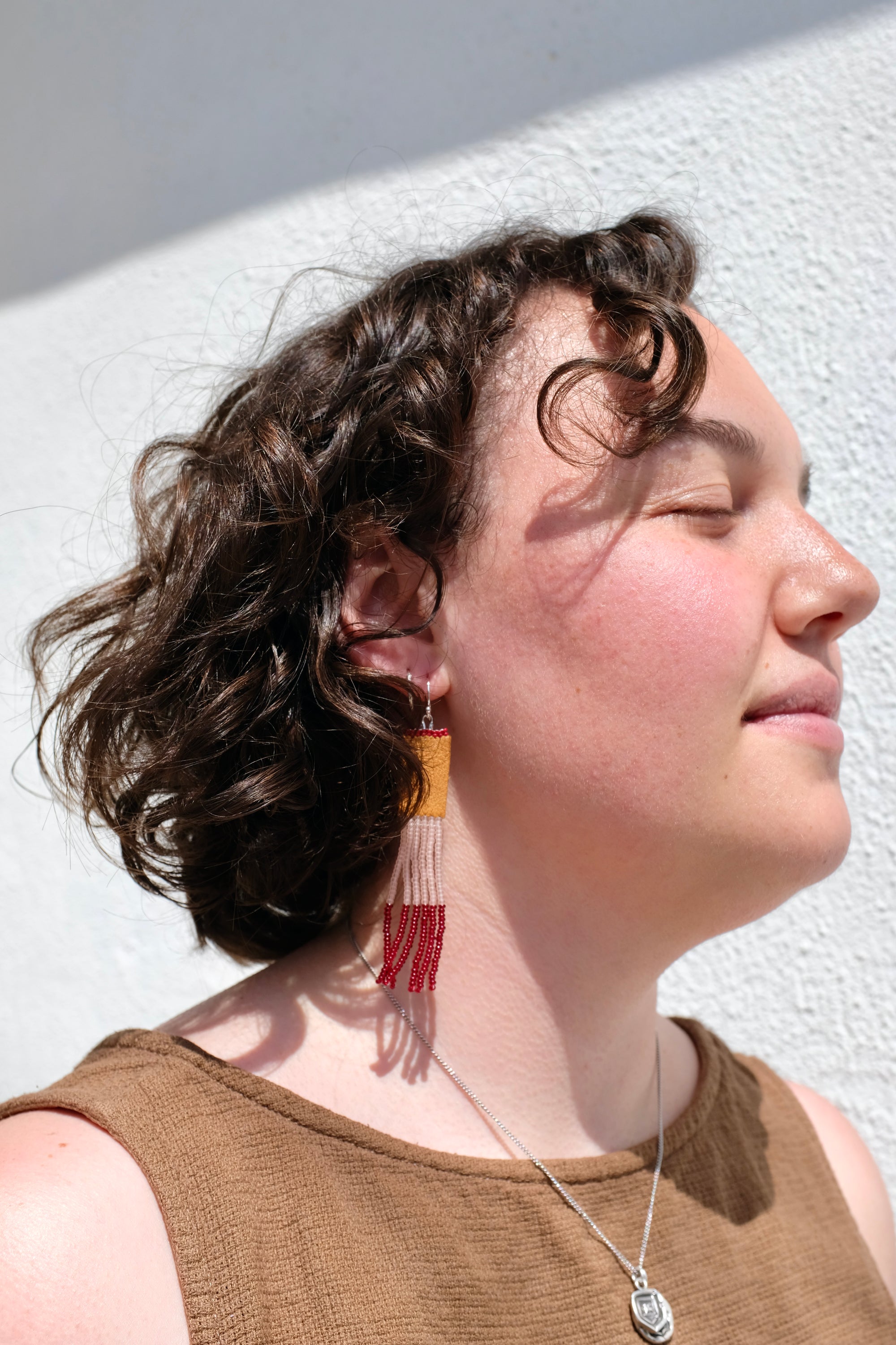 Osborne Leroy Earrings / Rose Berry