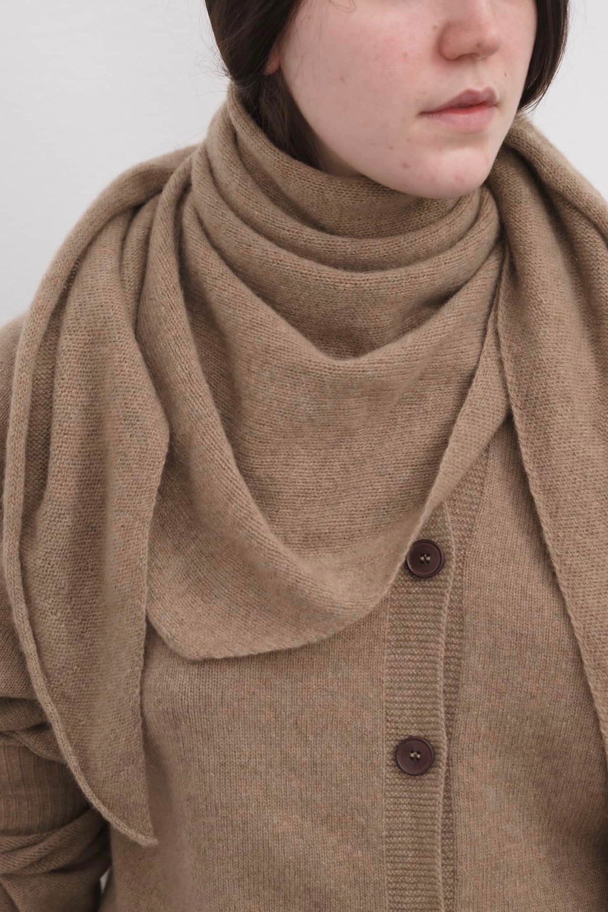 Baserange Trin Scarf / Rovere Brown