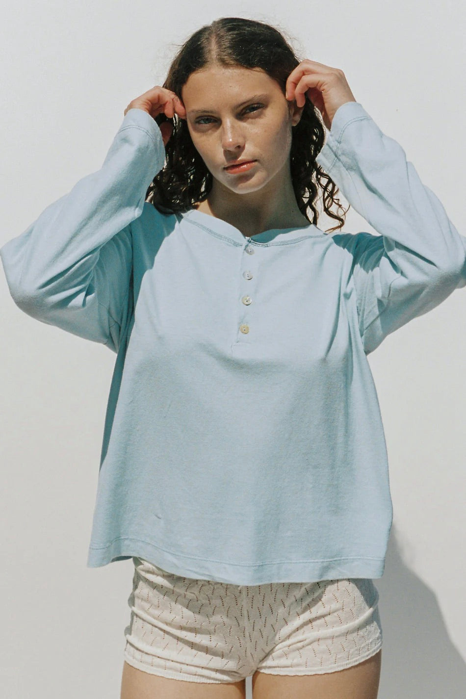 Merge Bay Henley / Mineral Blue