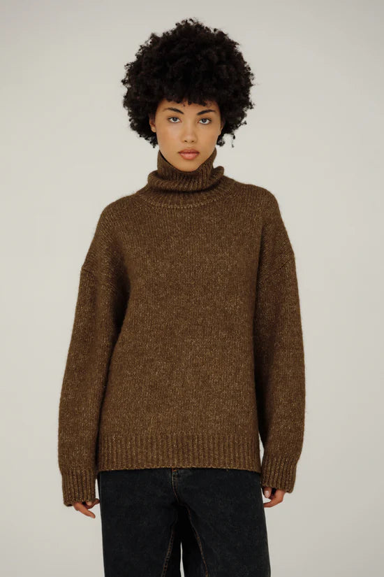 Bare Knitwear Uma Rollneck / Sap