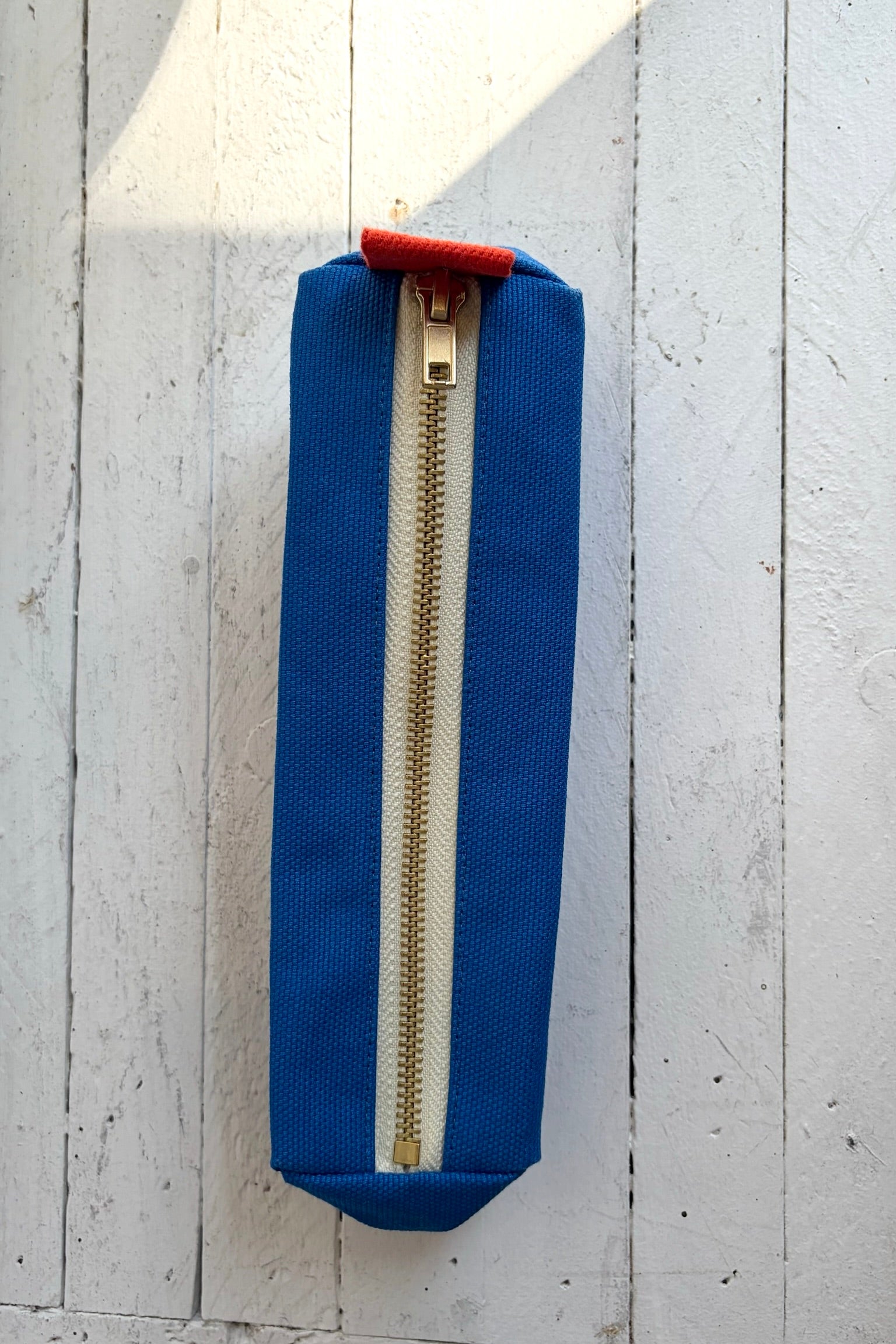 Mecano Pencil Case / Water-Repellant Blue