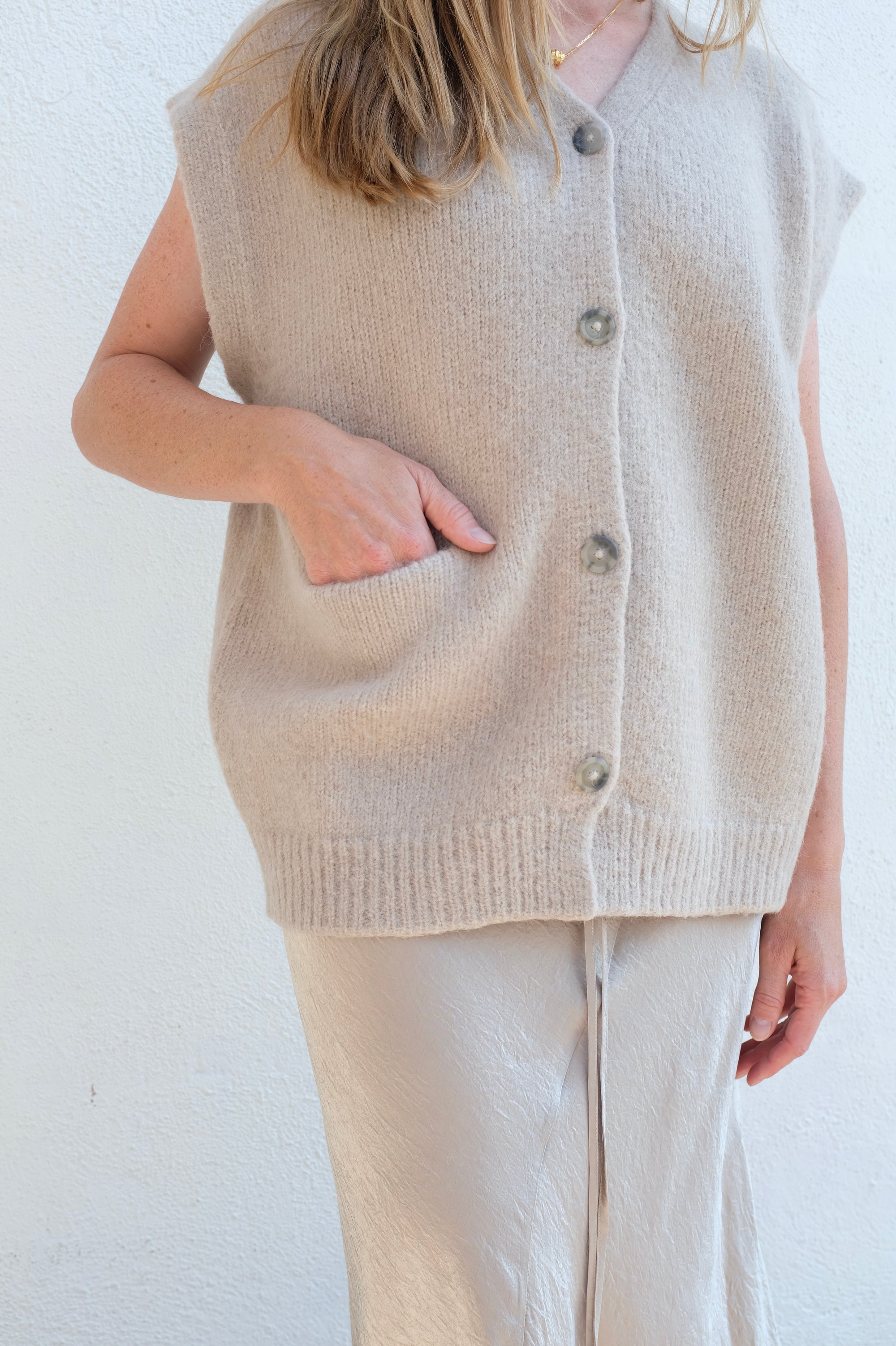 Lauren Manoogian Loft Vest / Antique