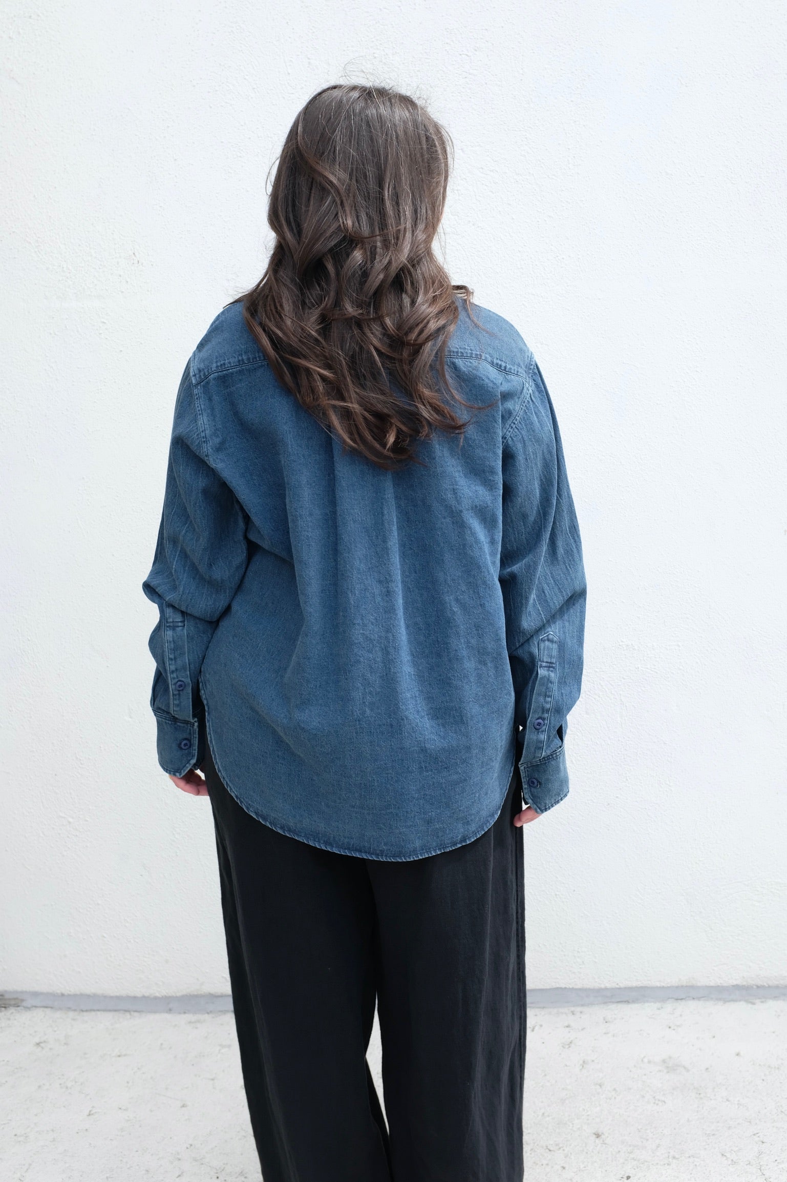 Jungmaven Summer Denim Catalina Shirt / Medium Indigo