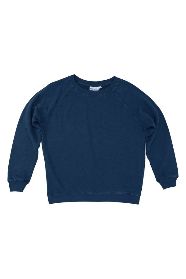 Bonfire Long Sleeve Raglan / Deep Indigo