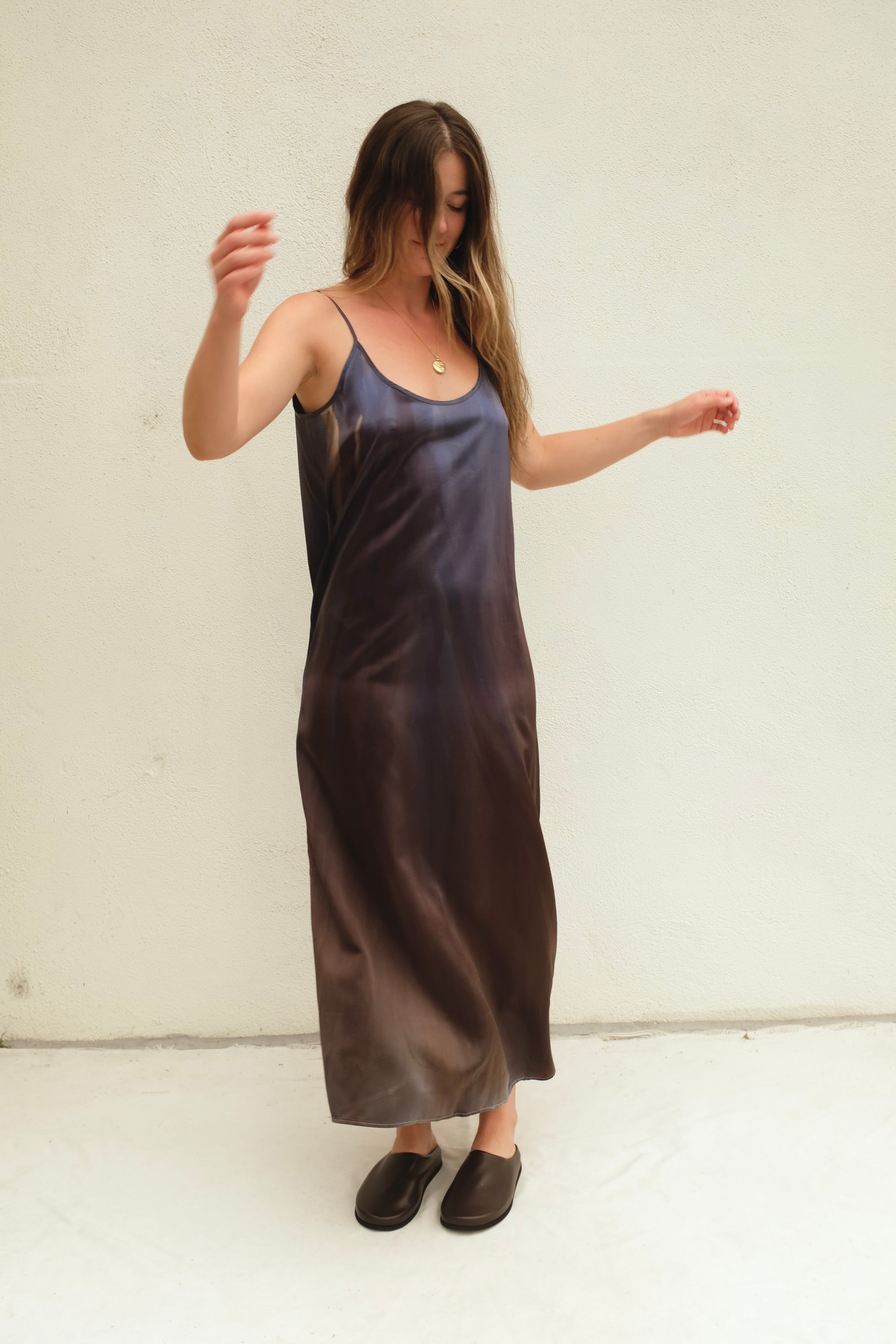 Slip Dress / Smoke