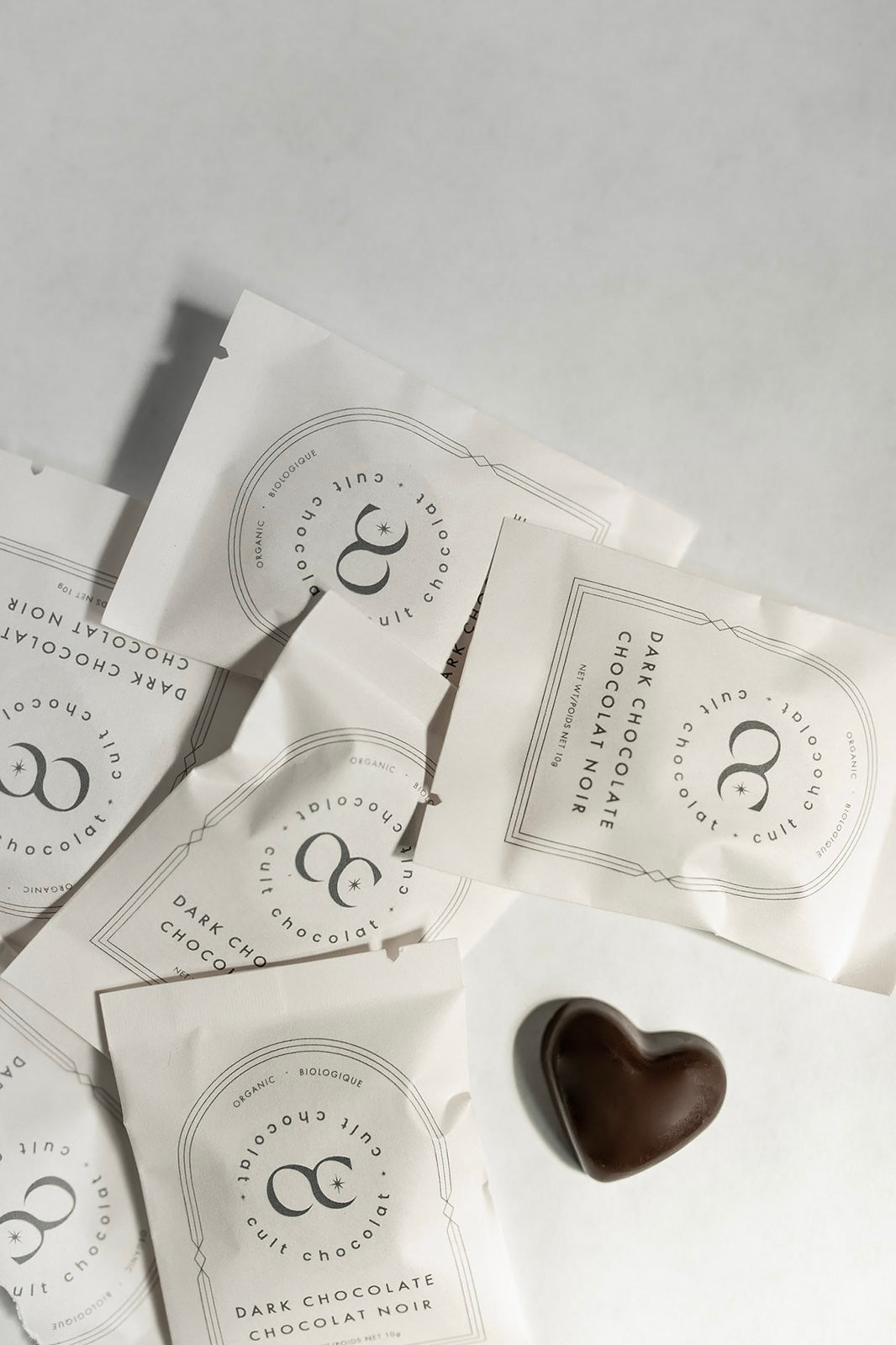 Cult Chocolat Dark Chocolate Mini Hearts