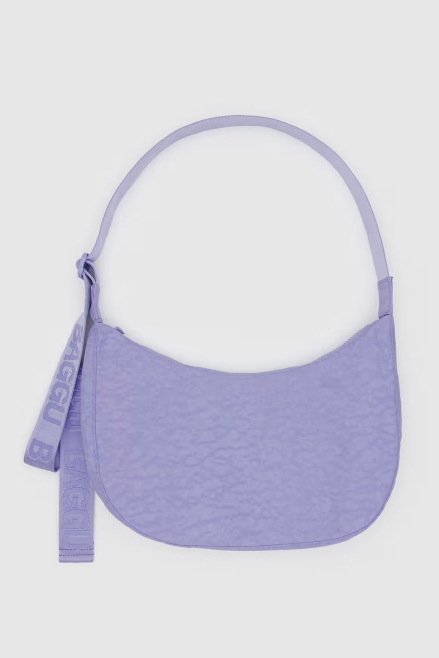 BAGGU Medium Nylon Crescent Bag / Wisteria
